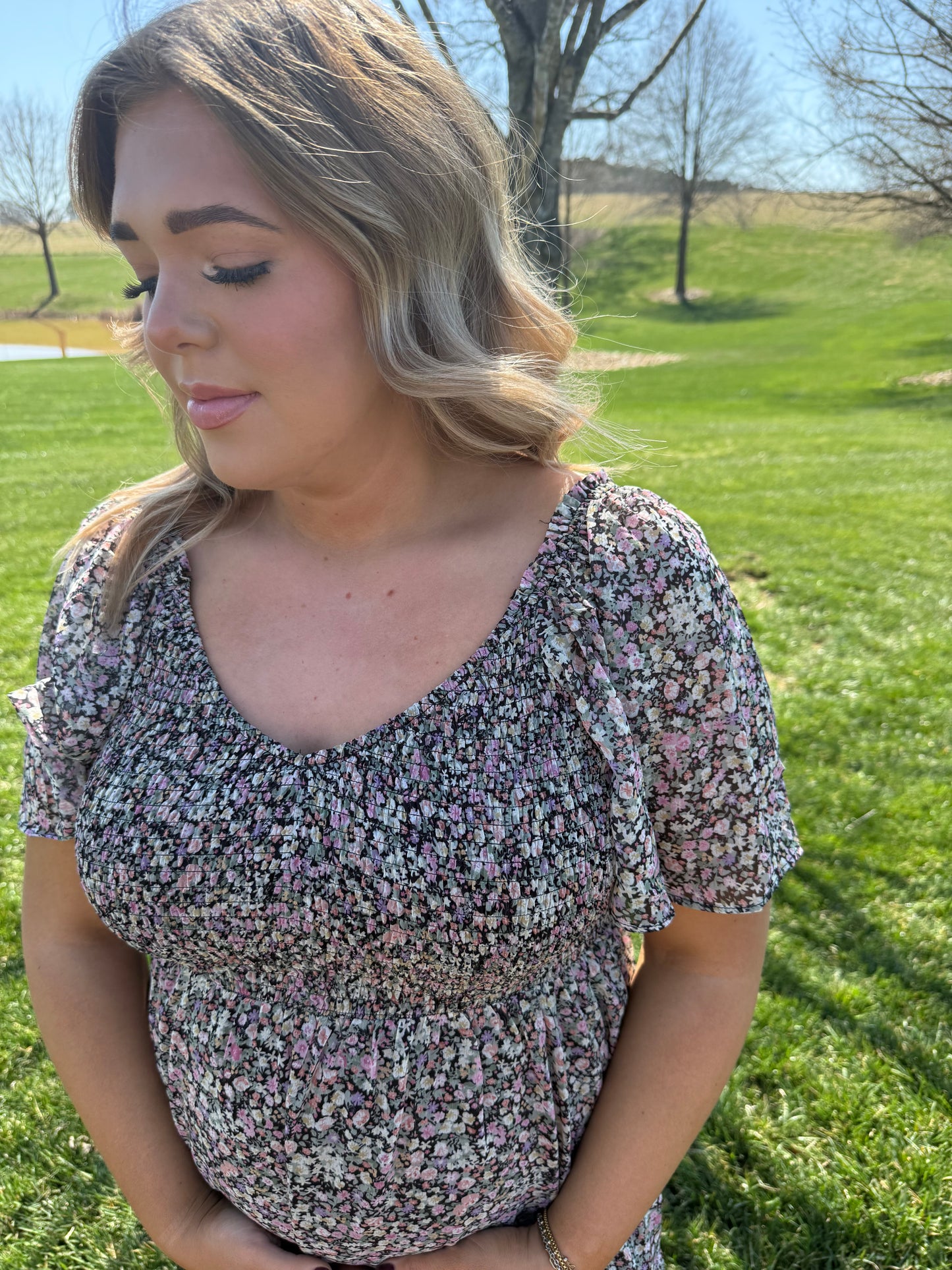 Beaming Bright Midi Dress