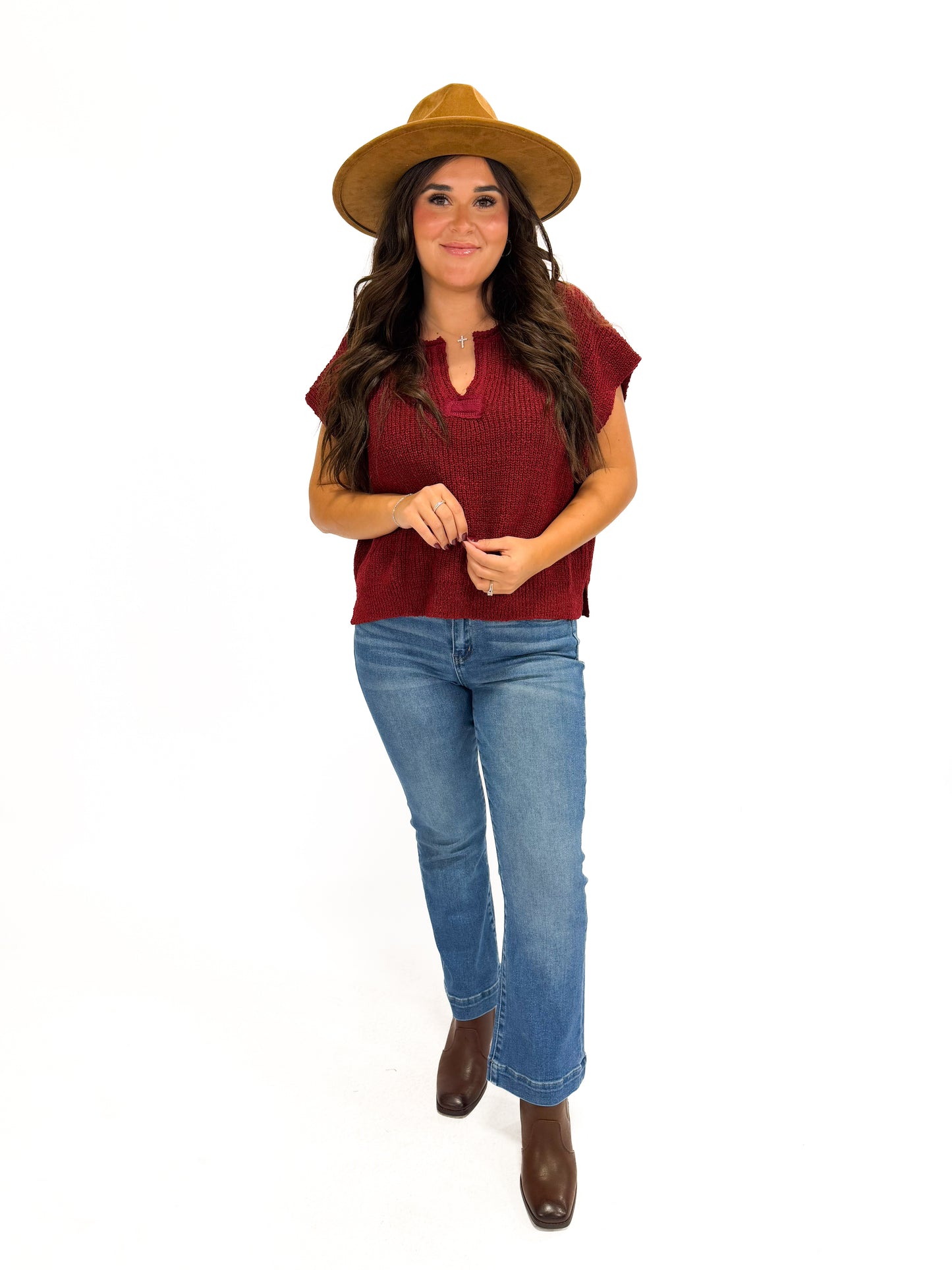 Daisy Mae Cropped Trouser Flare