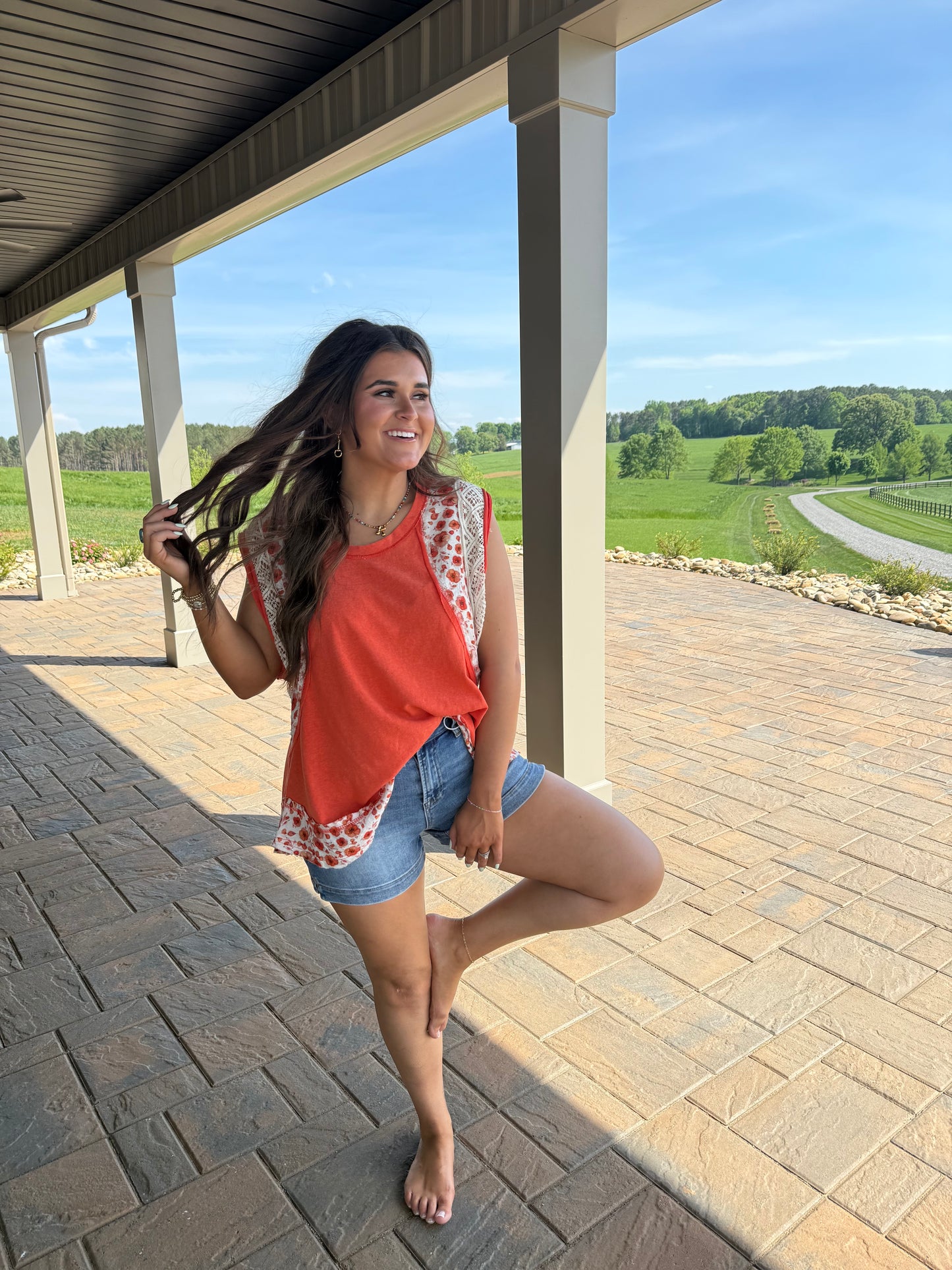Floral Flirt Top