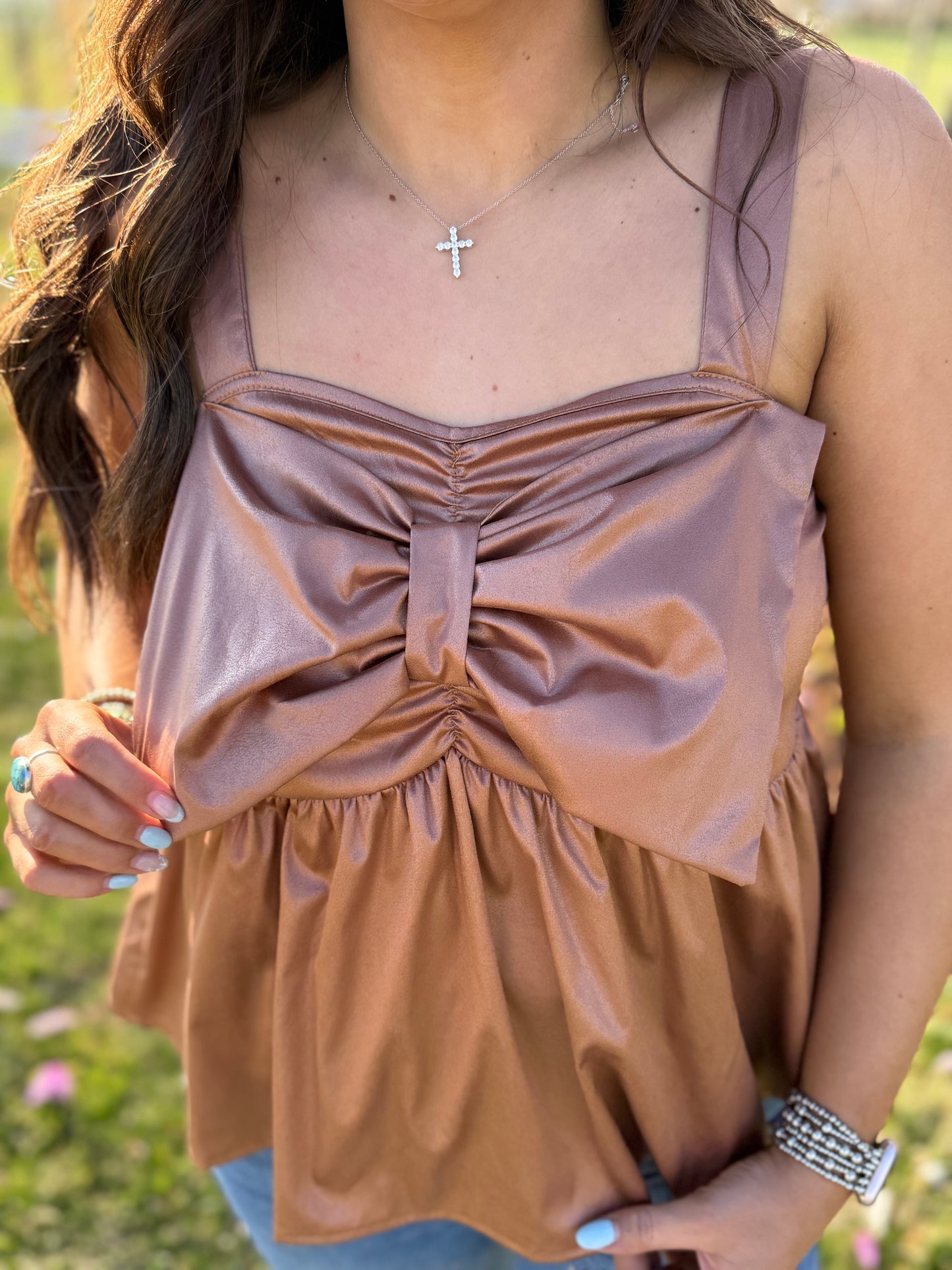 Loving Like Leather Top