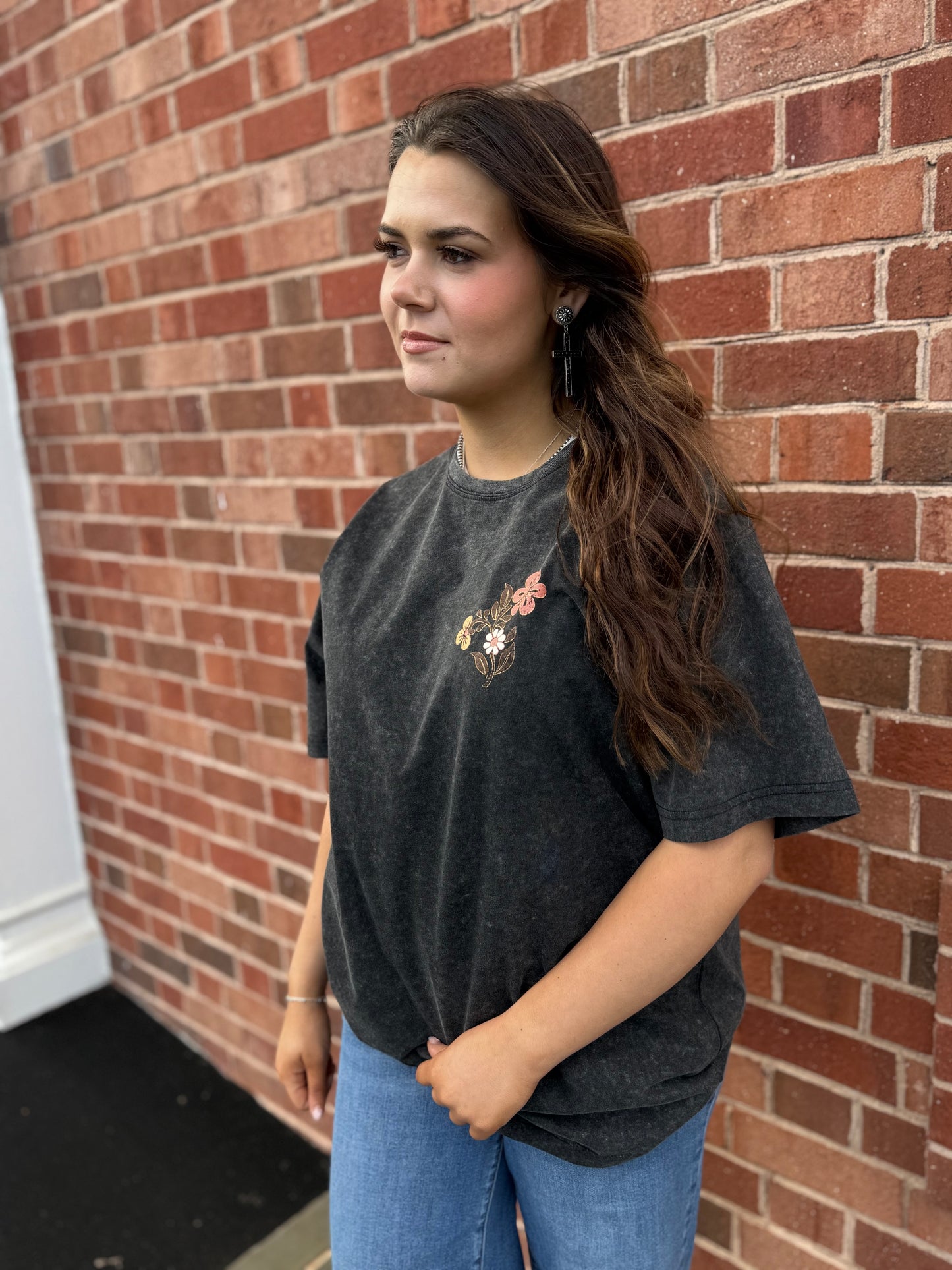 Boho Longhorn Tee