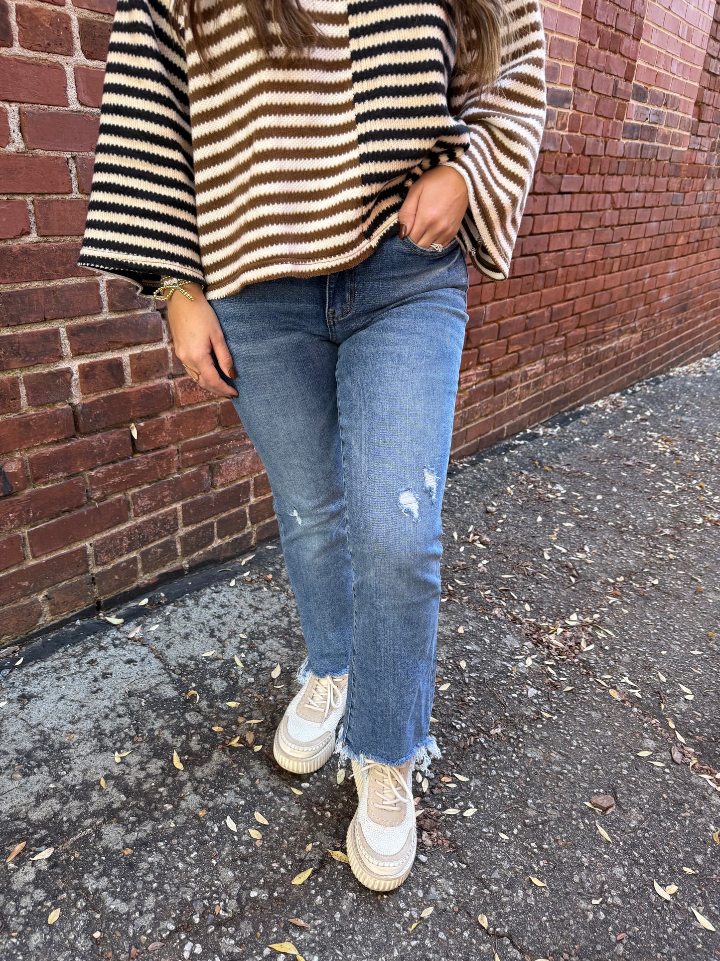 Ready to Rumble Ankle Bootcut Jean