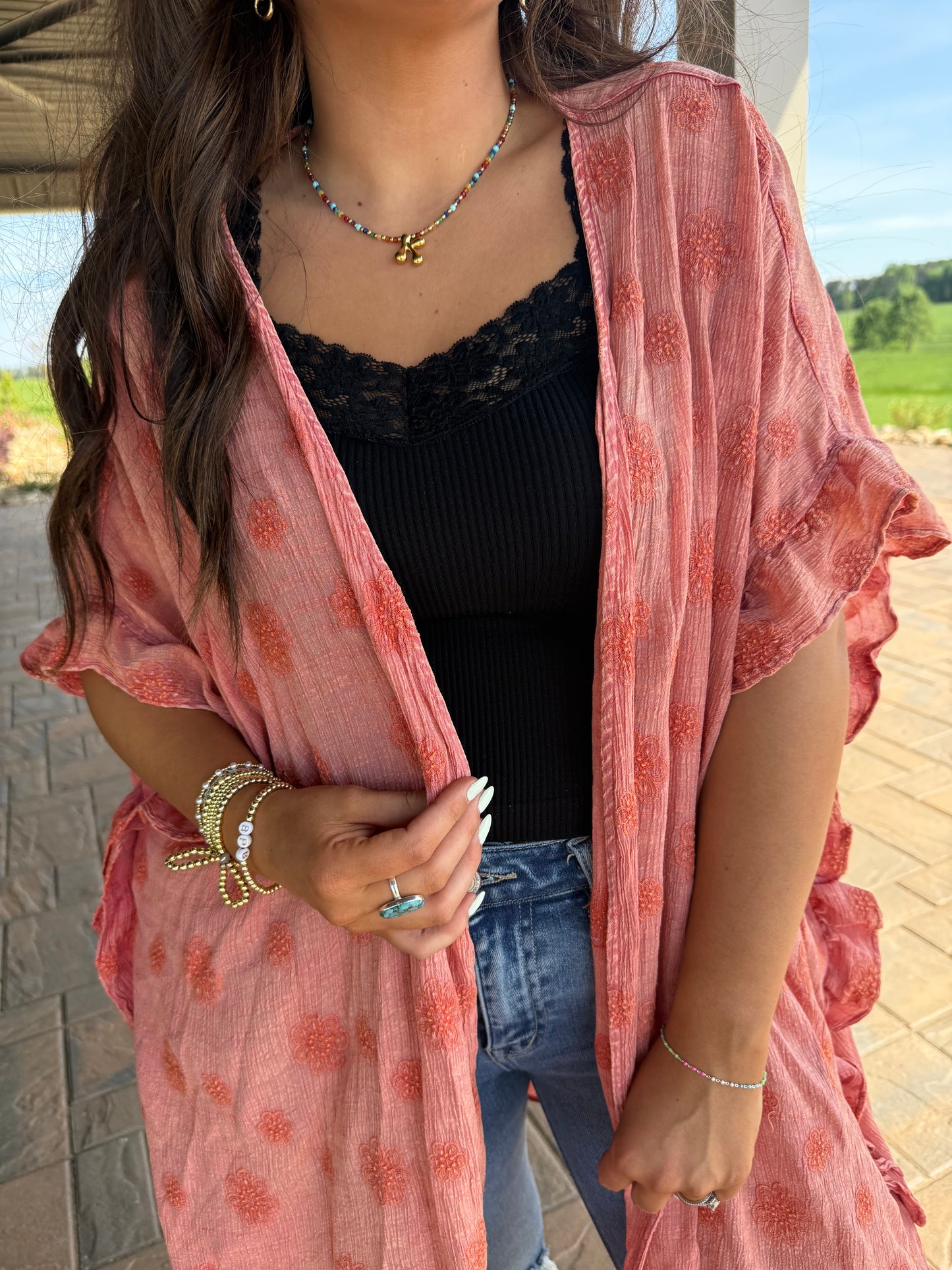 Floral Delight Kimono