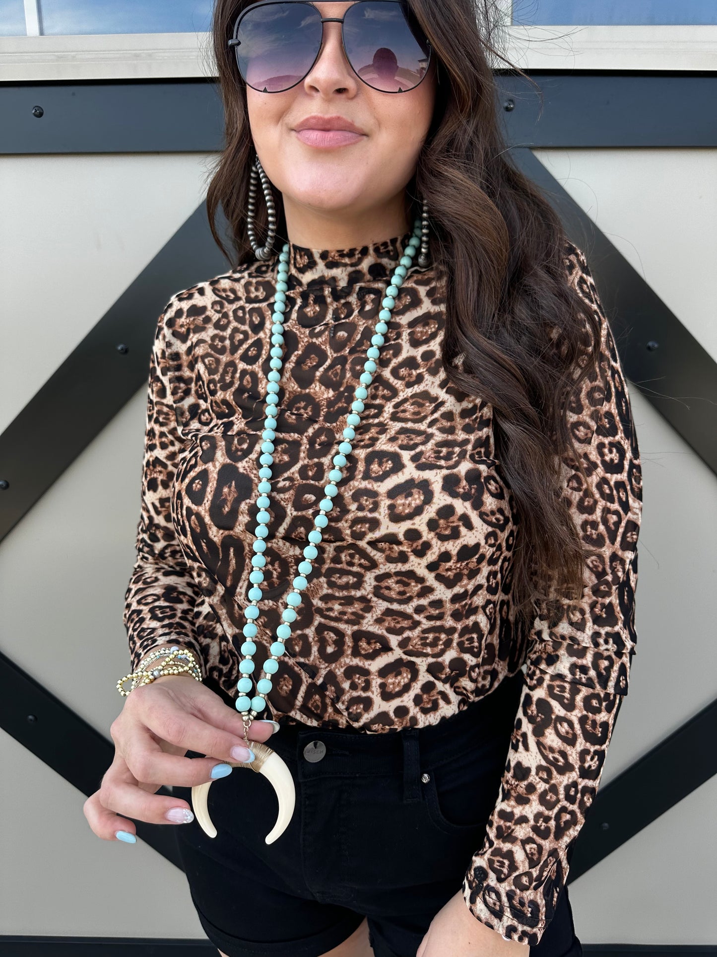 Ready to Roar Mesh Top