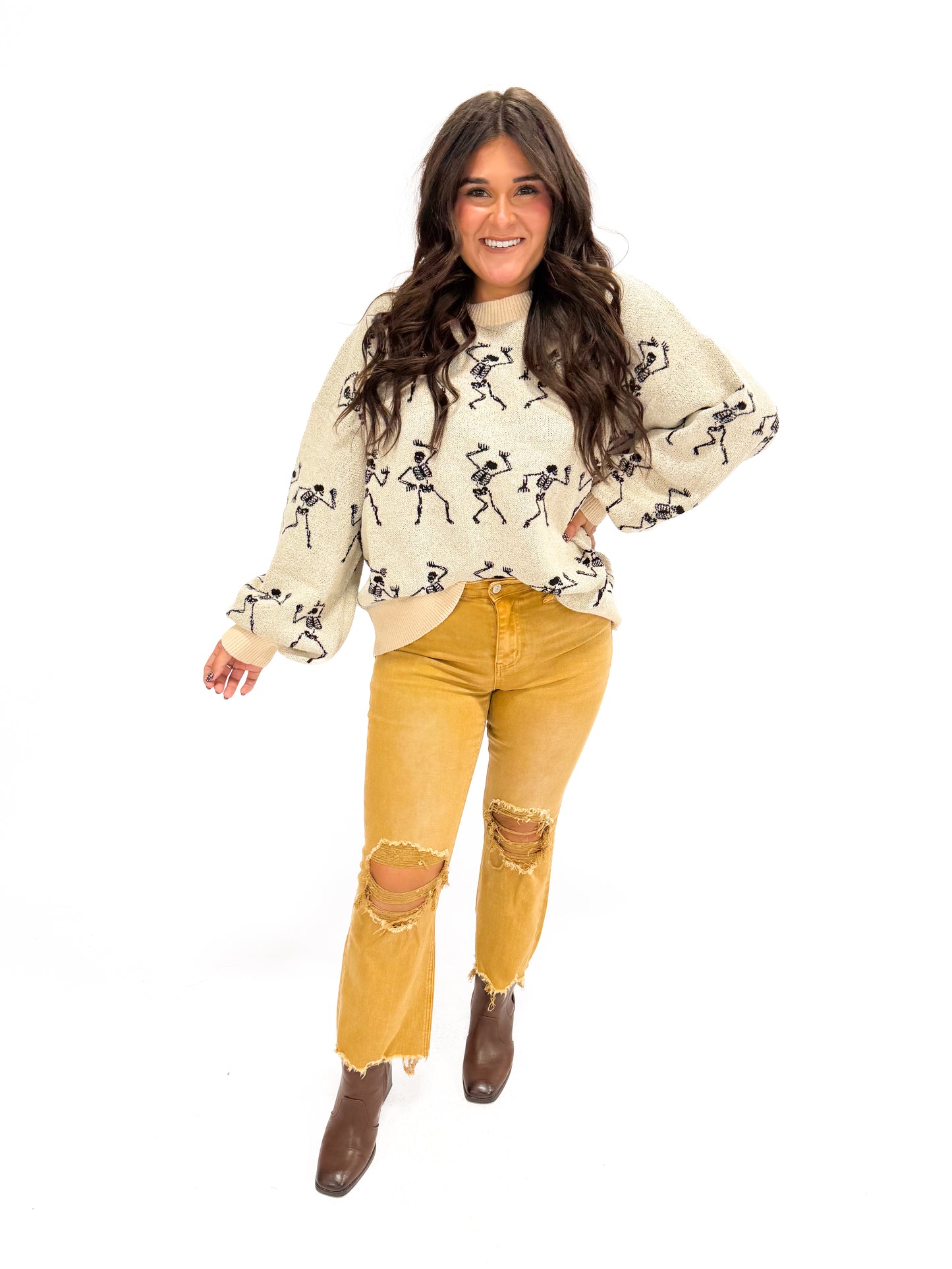 Dancing Skeleton Sweater