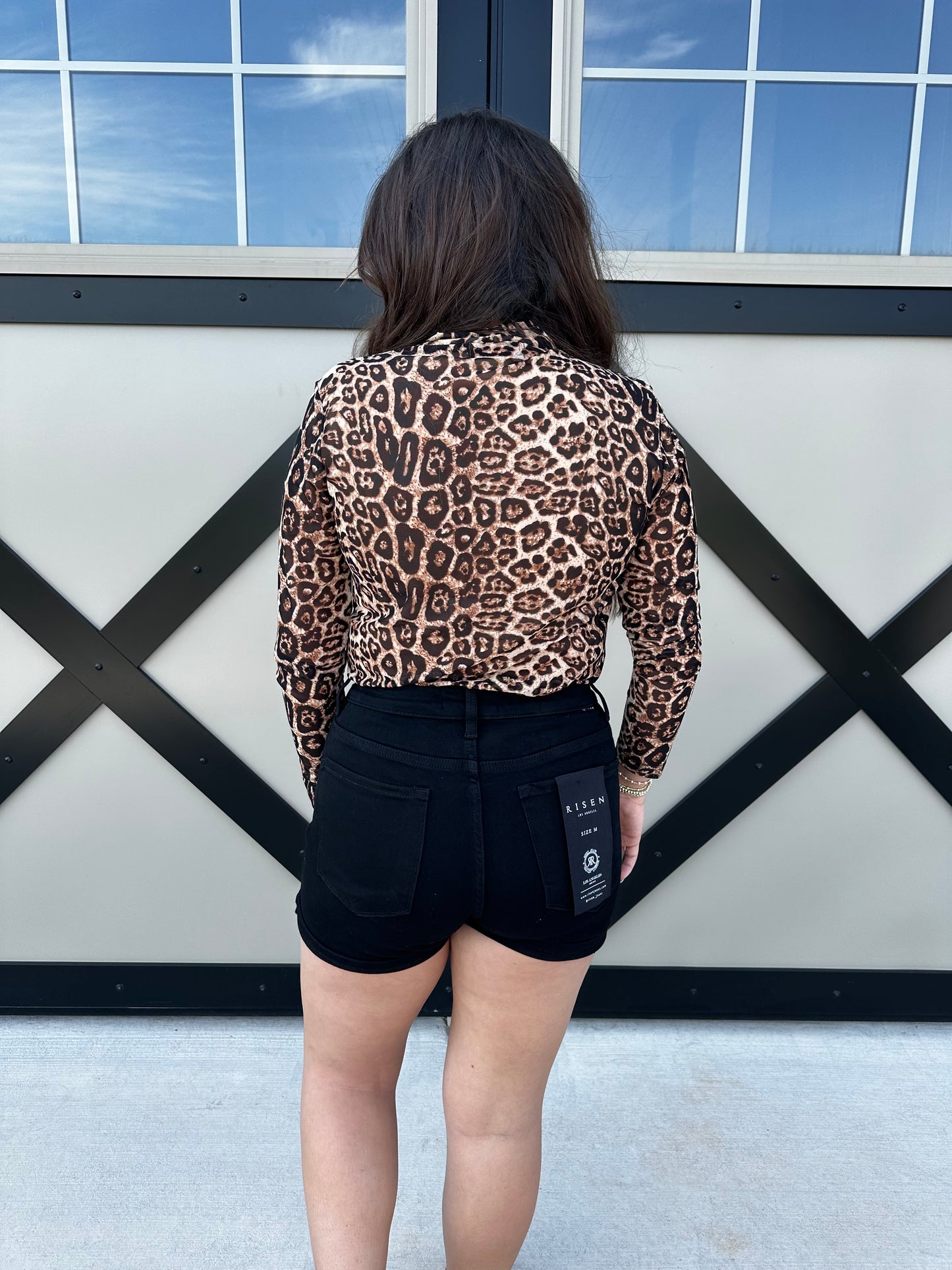 Ready to Roar Mesh Top