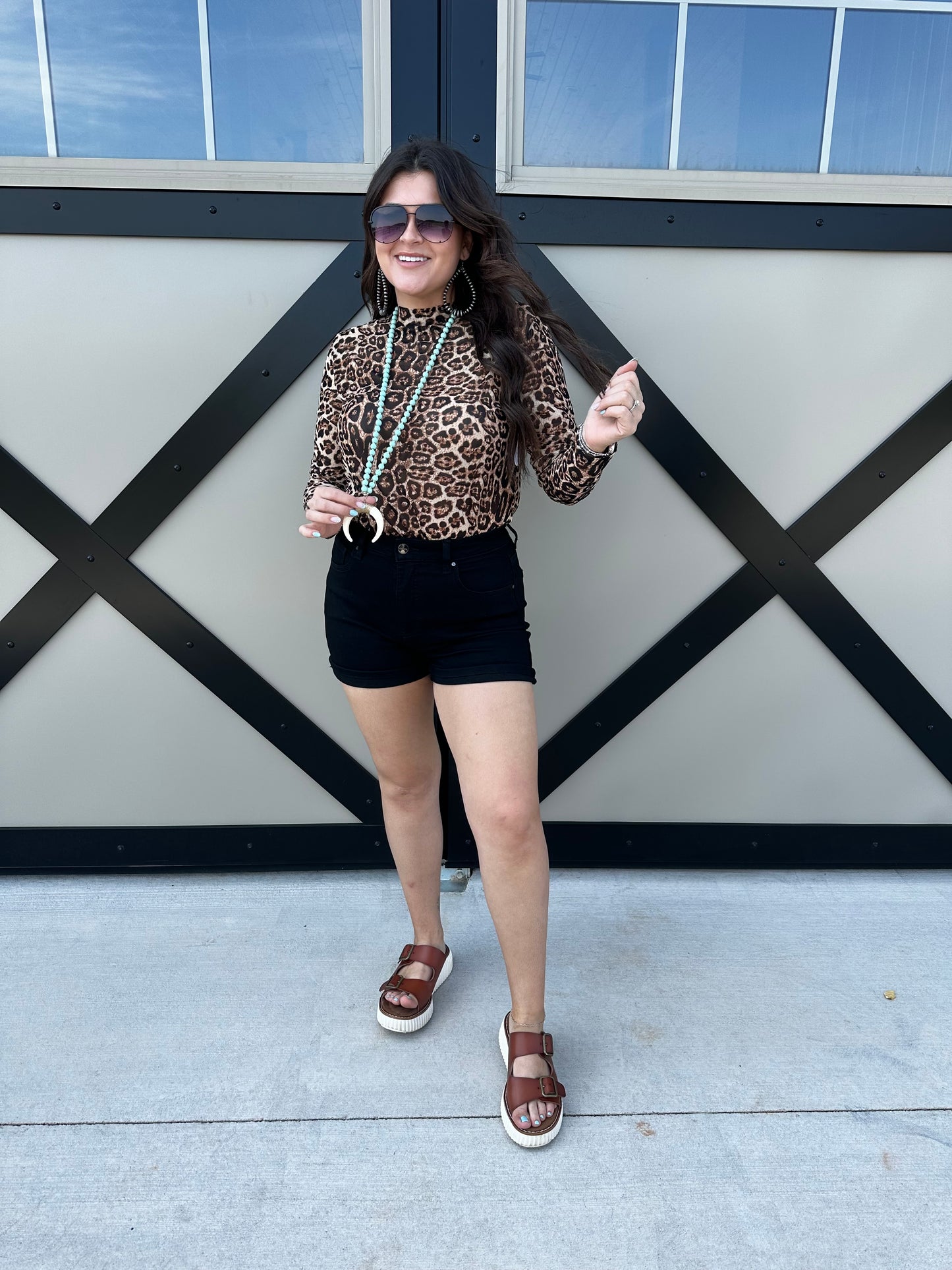 Ready to Roar Mesh Top