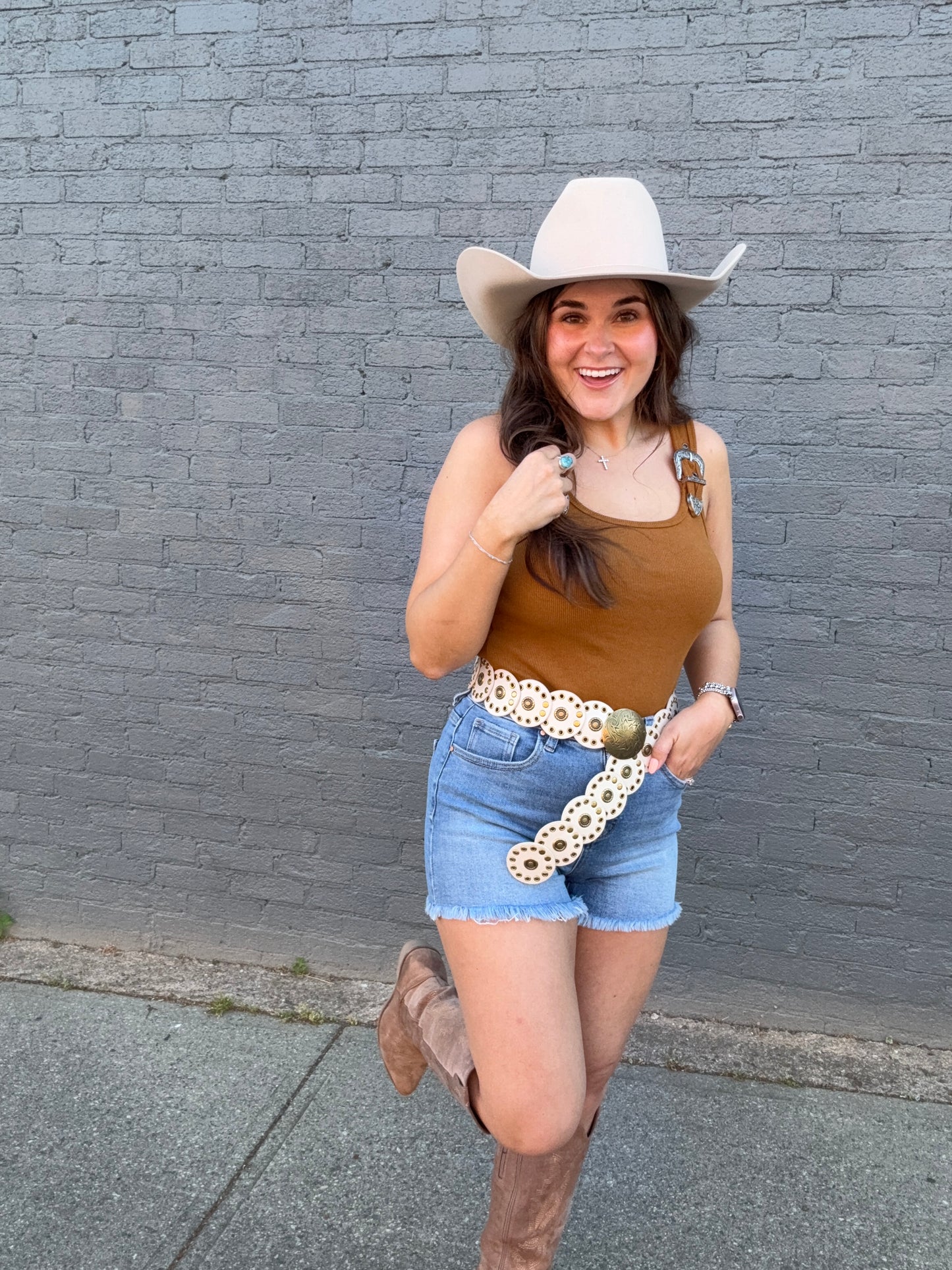 Buckle-Up Buttercup Bodysuit