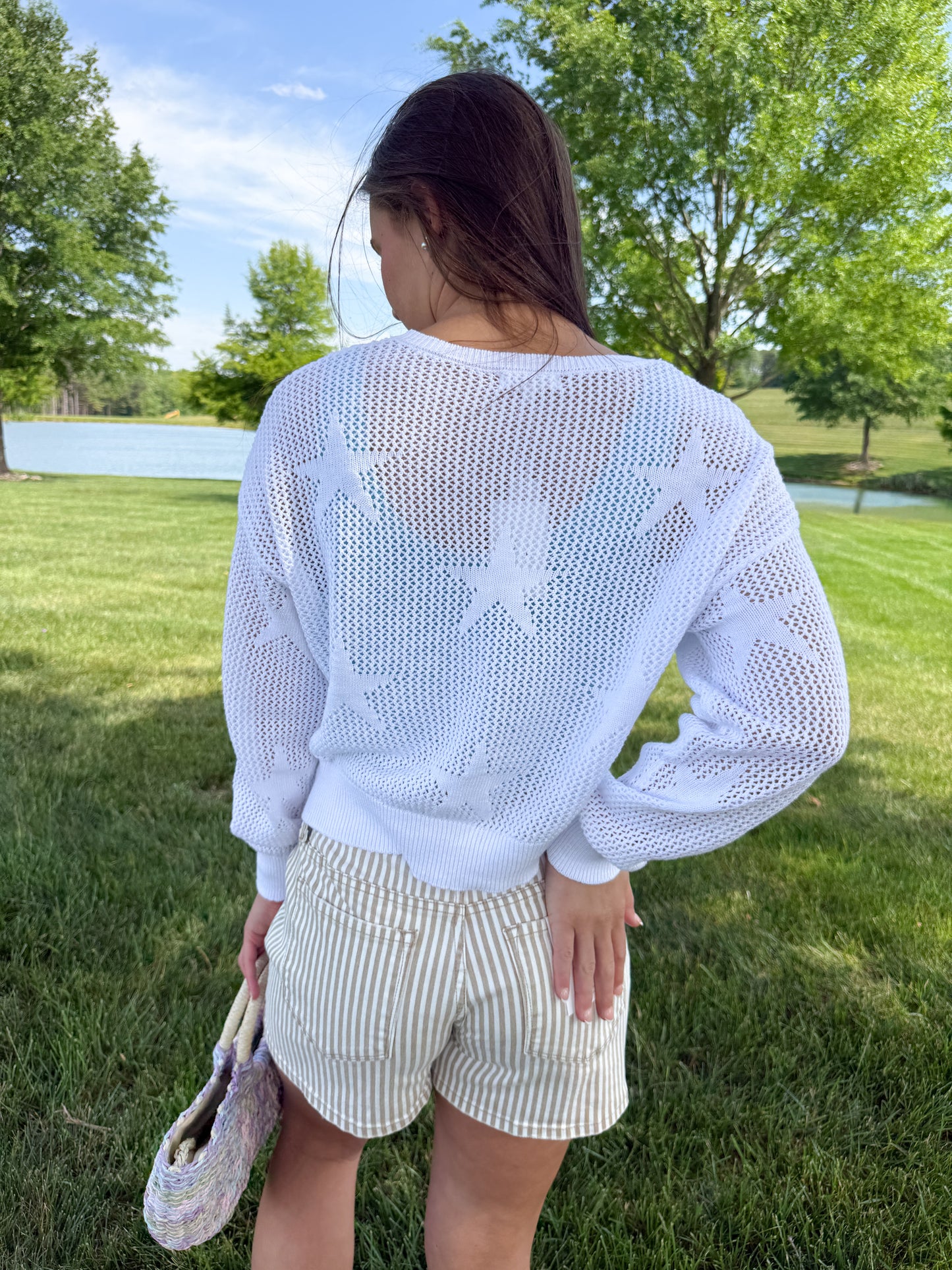 STAR OF THE SHOW CROCHET TOP