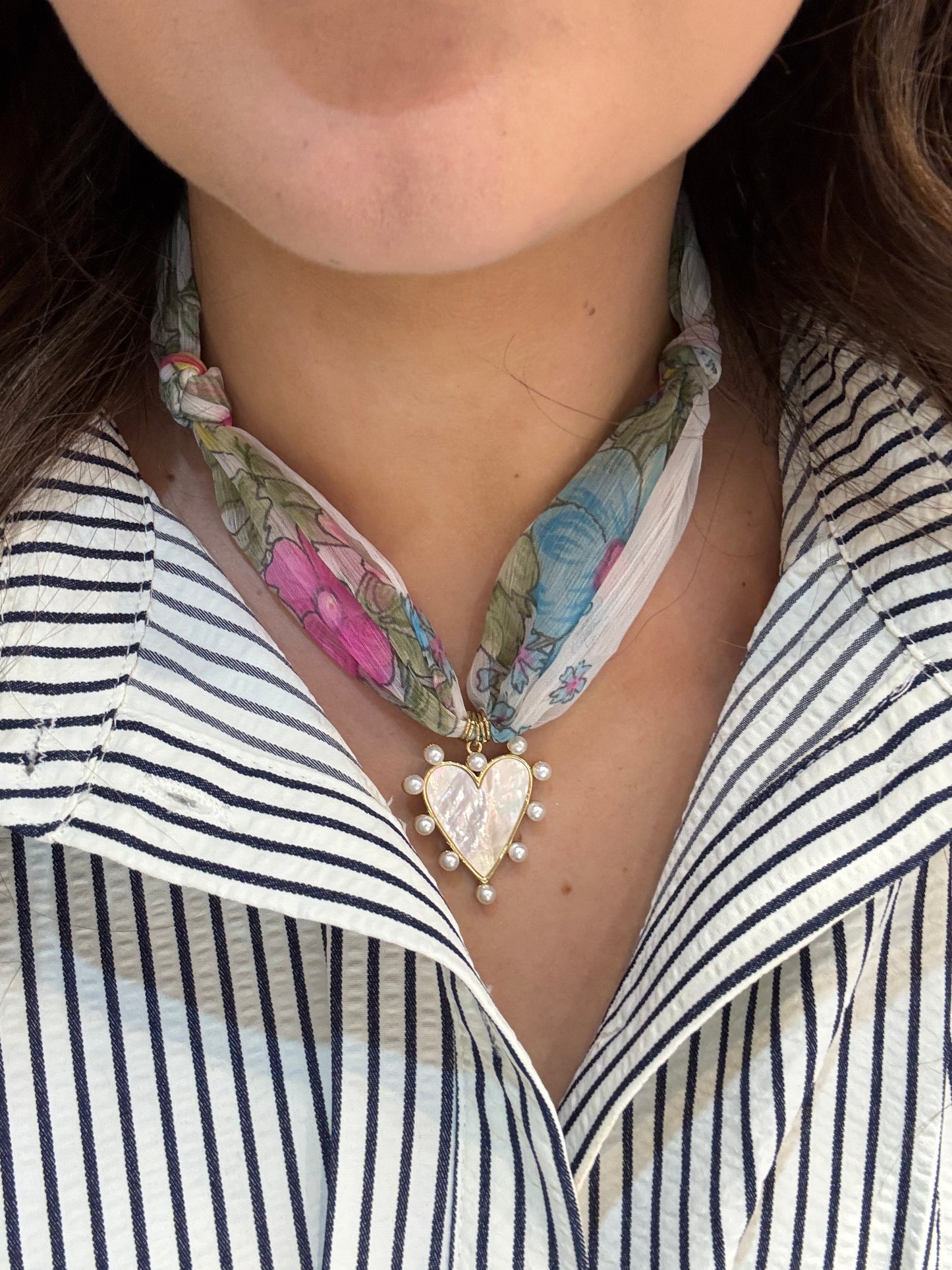 Scarf Charm Necklaces