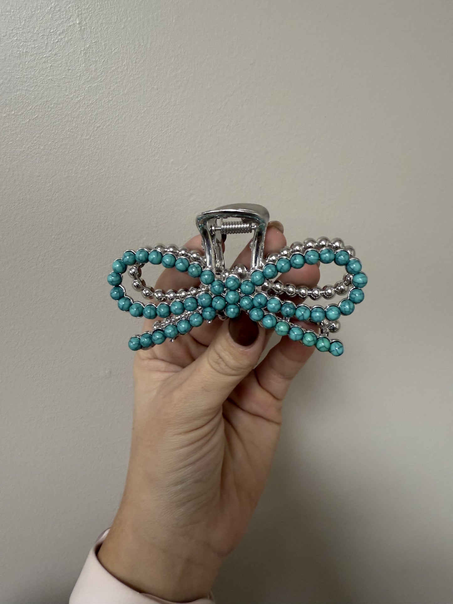 Western Metal Bow Clips