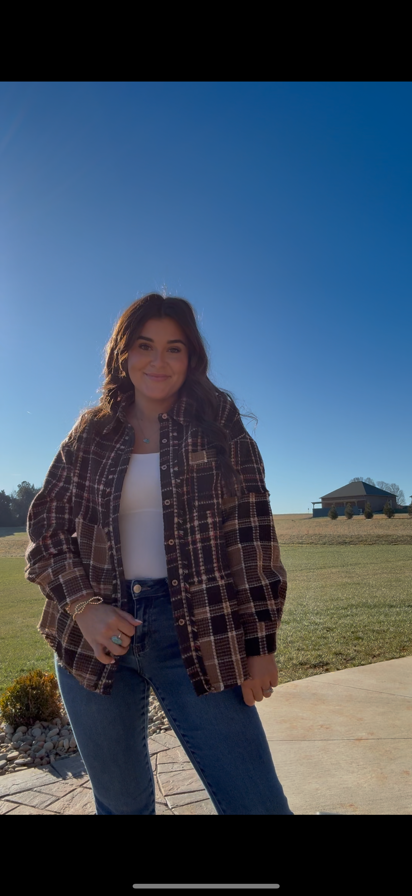 Well Known Flannel Top