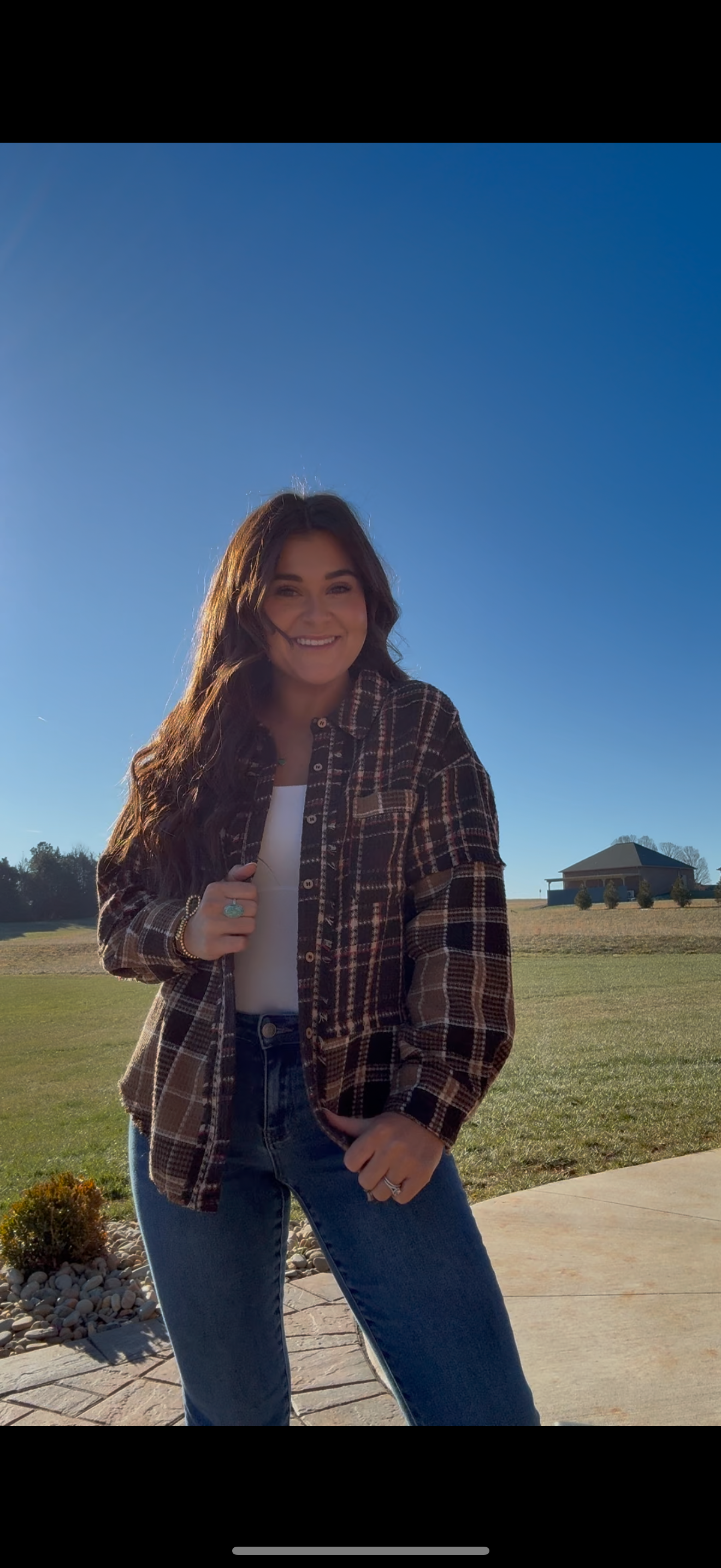 Well Known Flannel Top