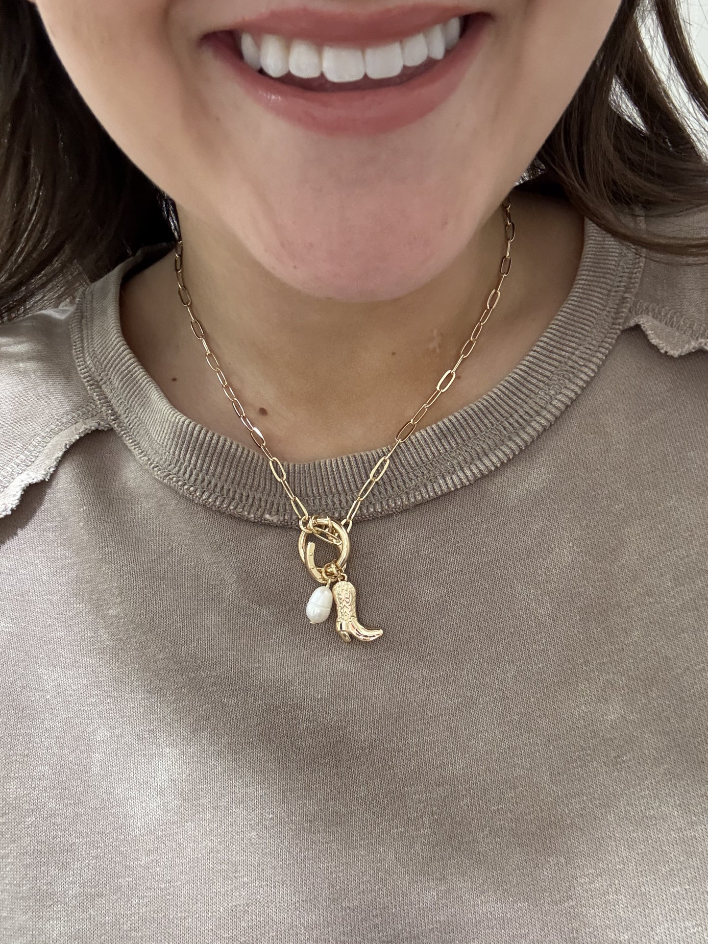 Giddy up Charm Necklace