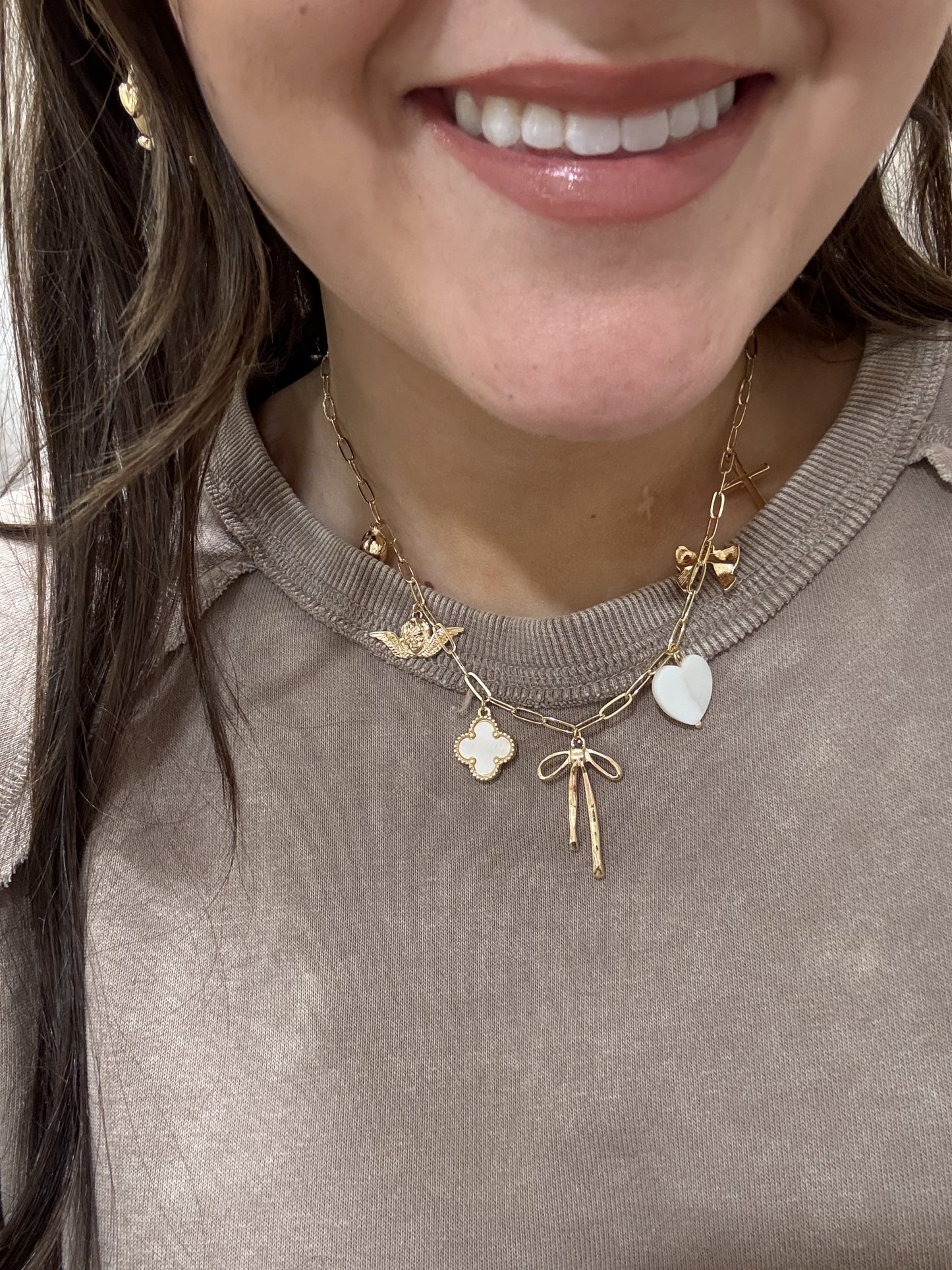 Dainty Details Charm Necklace
