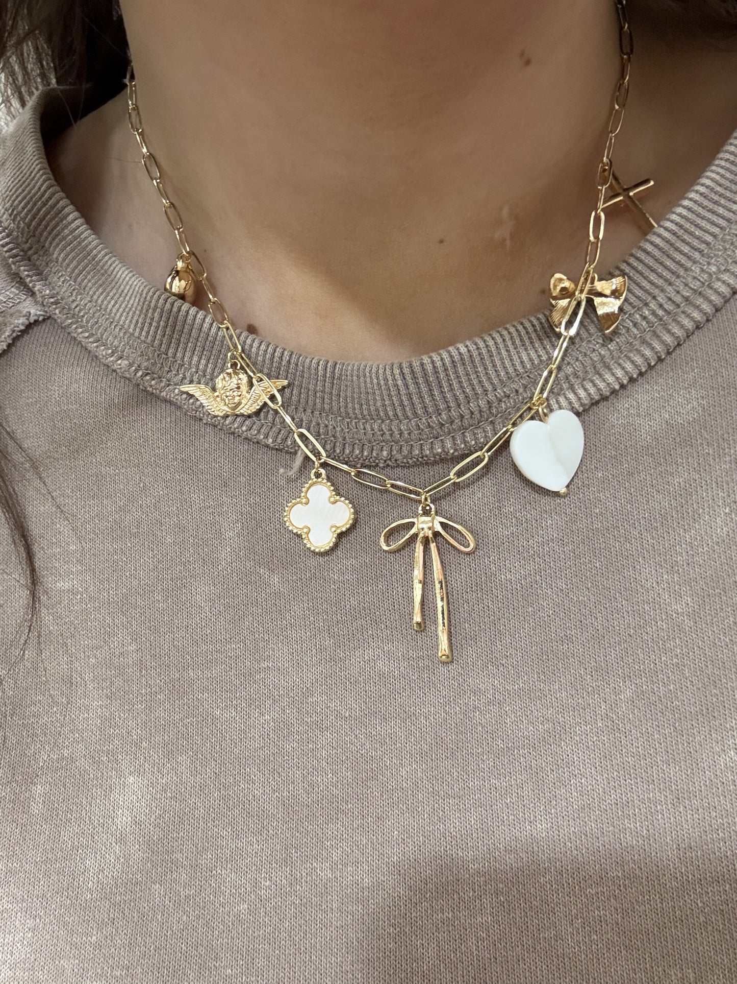 Dainty Details Charm Necklace