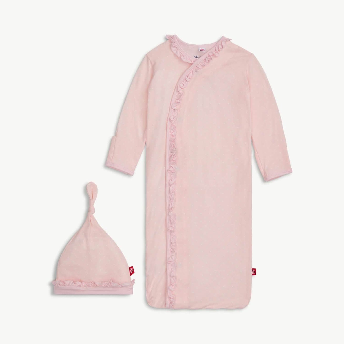 MAGNETIC ME - PIN DOT BLUE GOWN & HAT SET