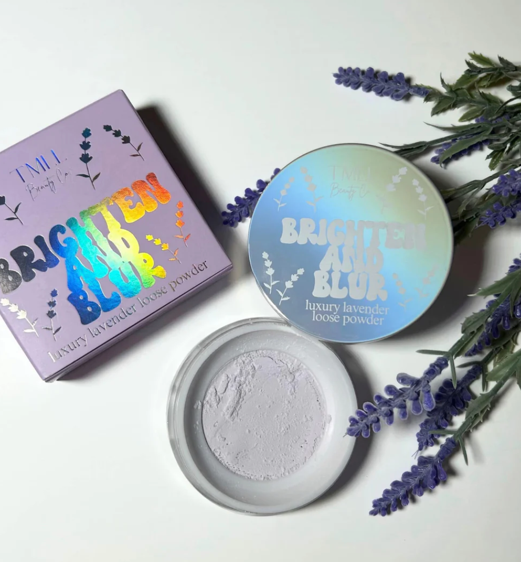 Brighten & Blur Lavender Setting Powder