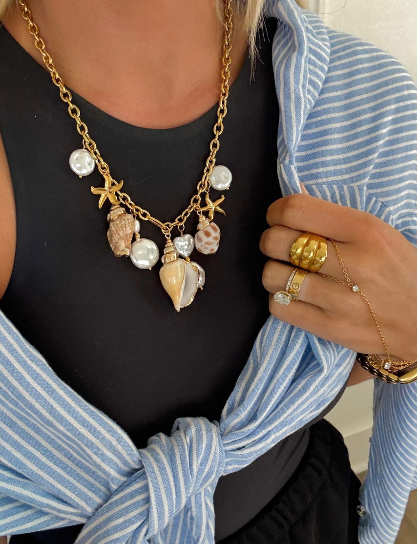 Shell Charm Necklace