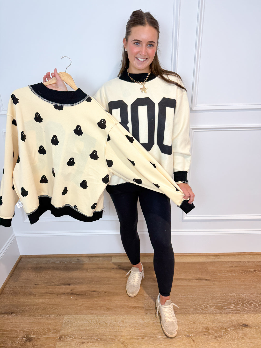 SPOOKY BOO SWEATER