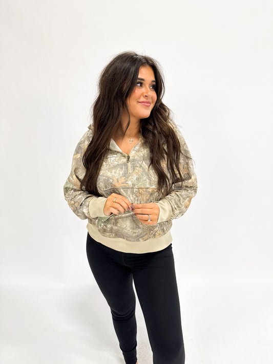 Camo Cutie Quarter Zip