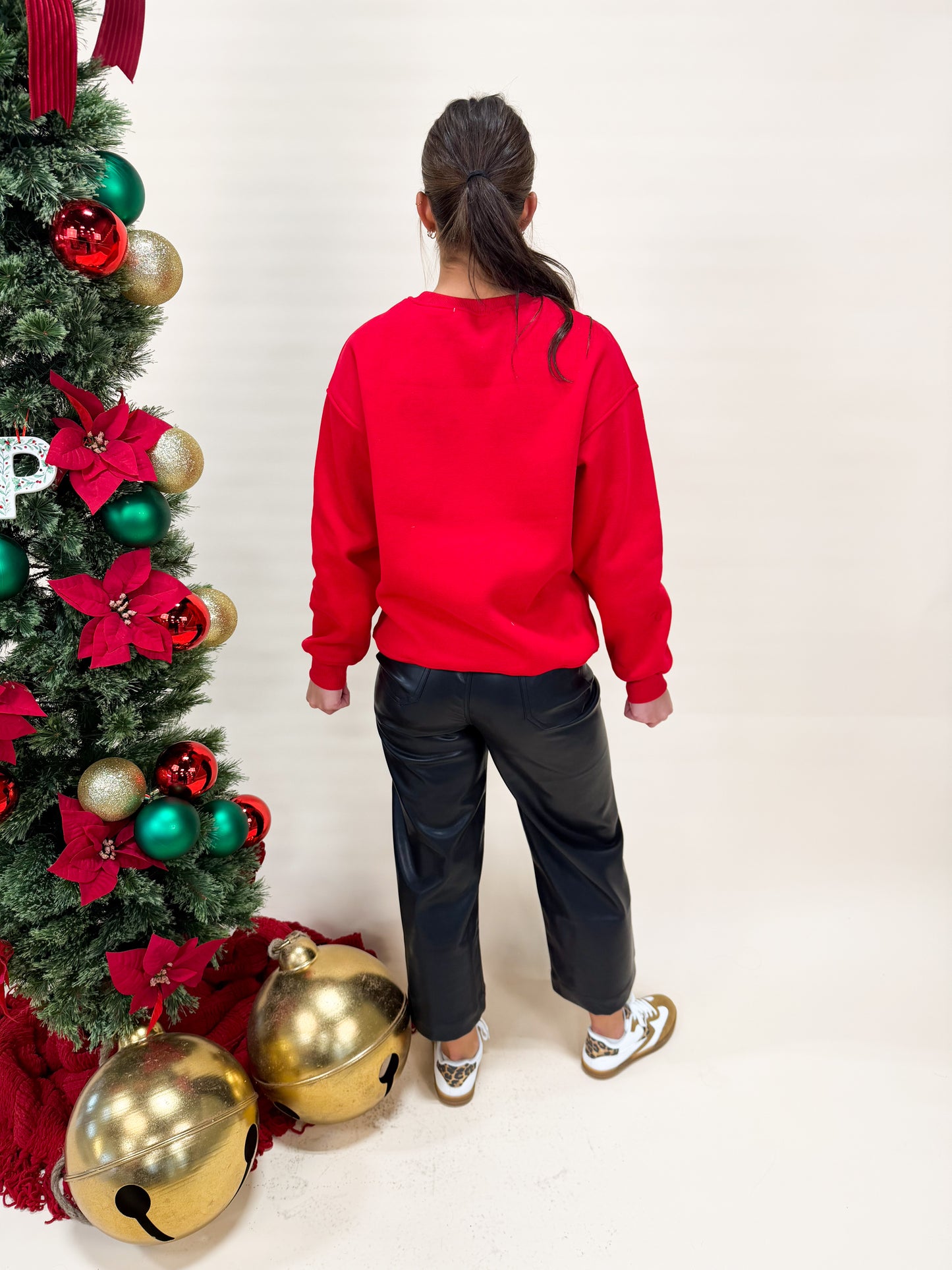 CHRISTMAS CHARM SWEATSHIRT