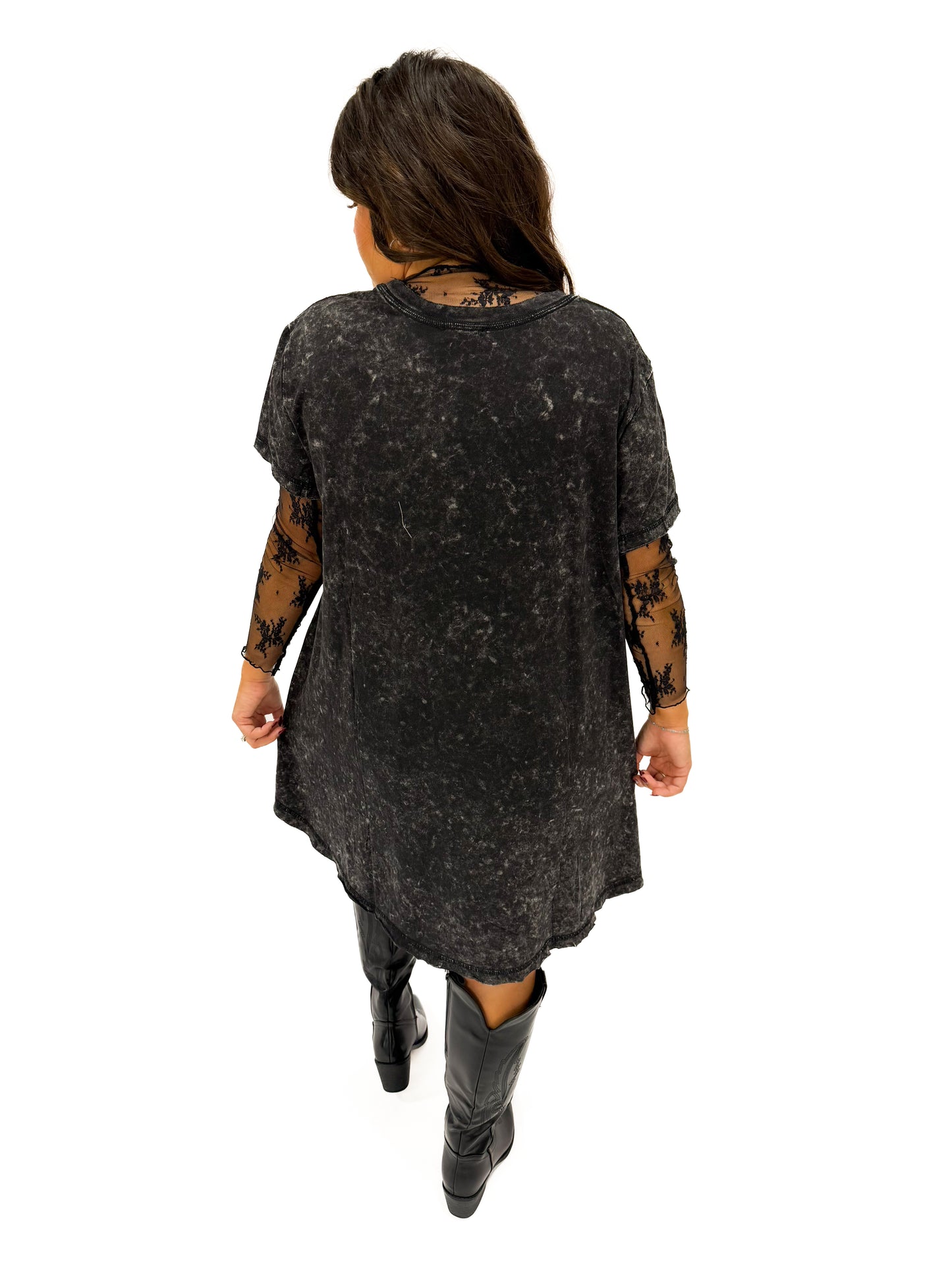 CIDER AND SADDLE DRESS