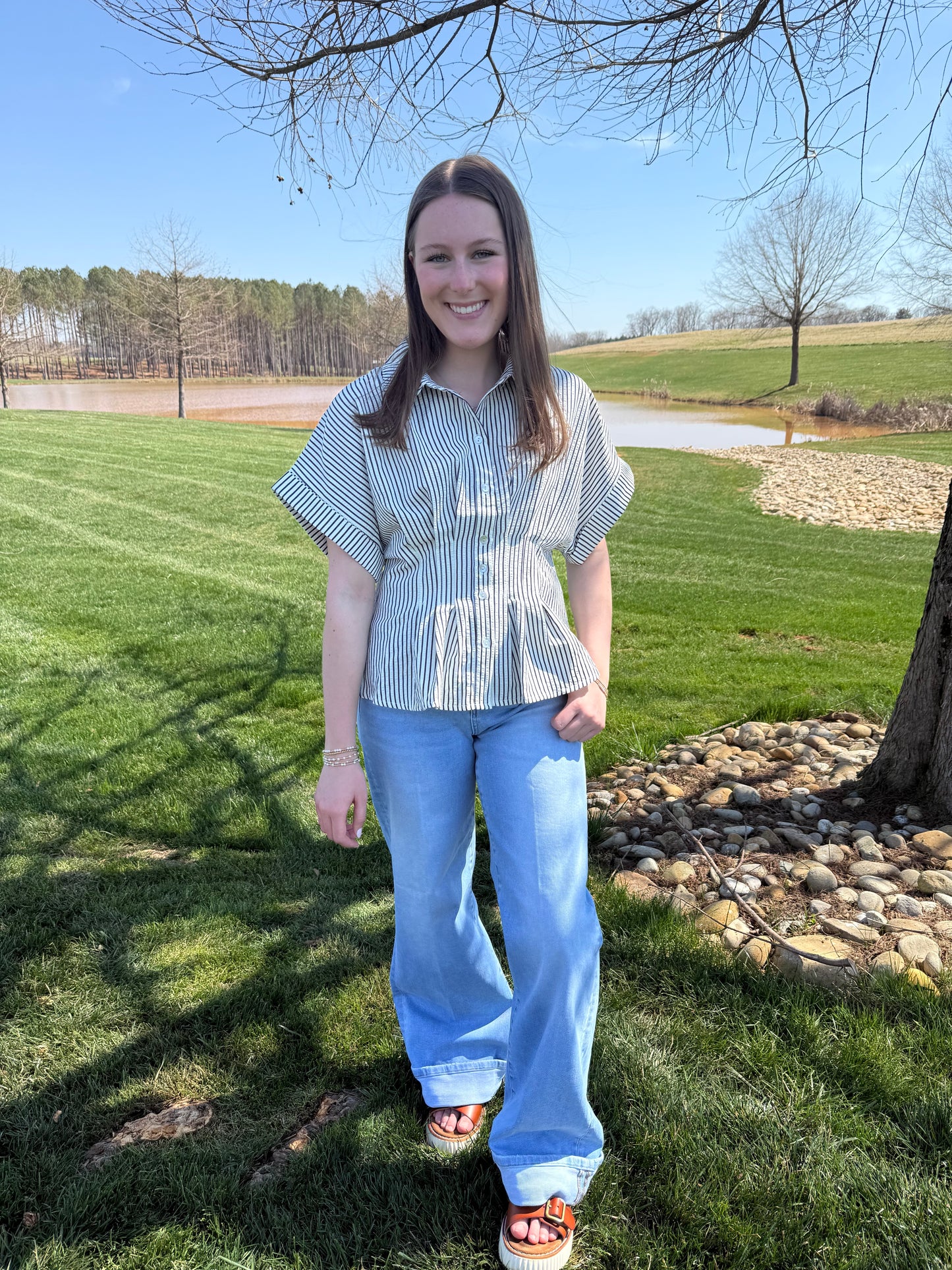 Far Out Wide Leg Jeans
