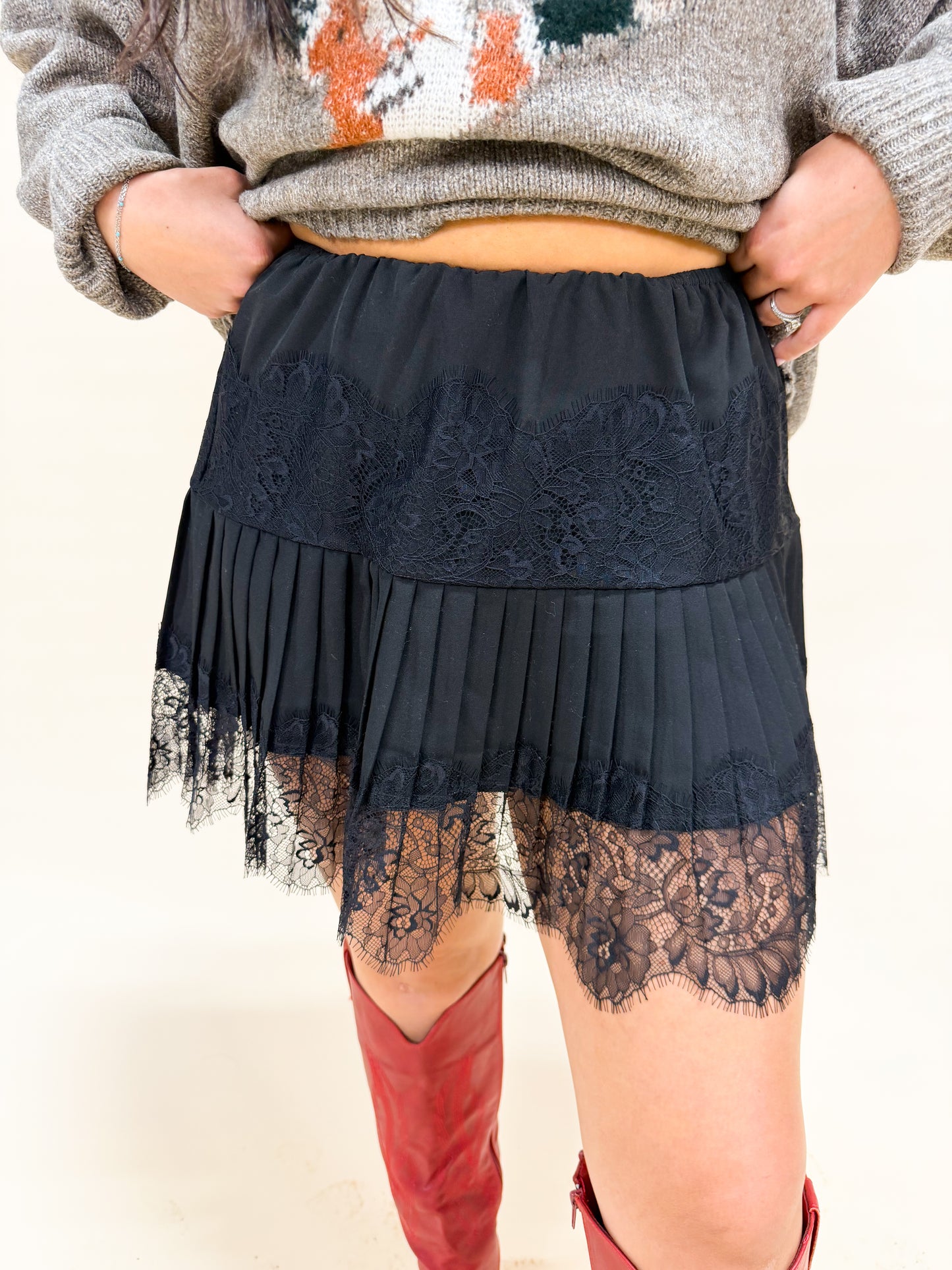 NAUGHTY & NICE SKIRT