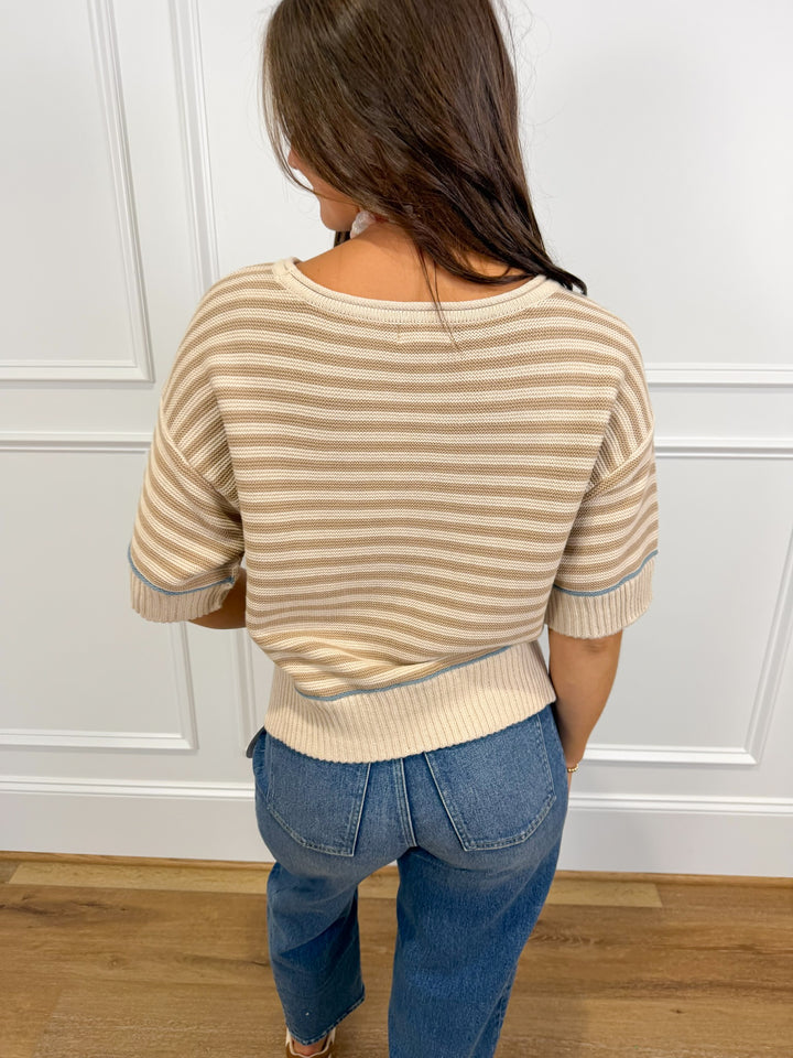 Cozy Contrast Sweater