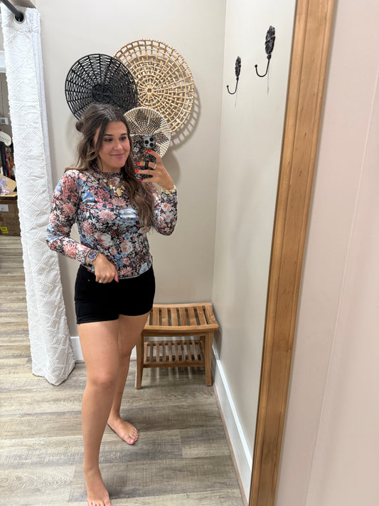Southern Nights Mesh Top