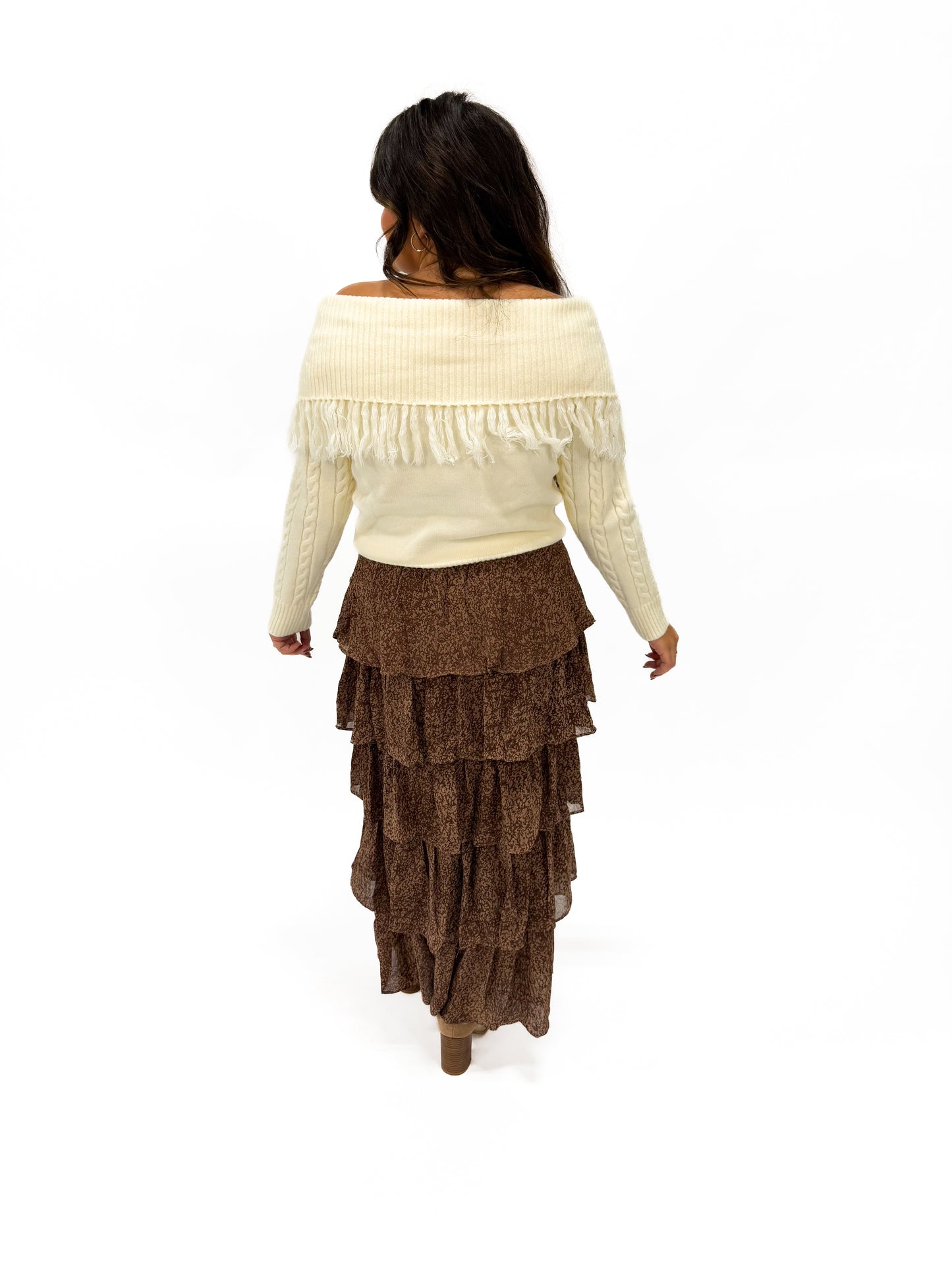 CINNAMON SWIRL SKIRT