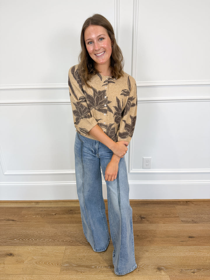 Z Supply Valor Floral Cardigan