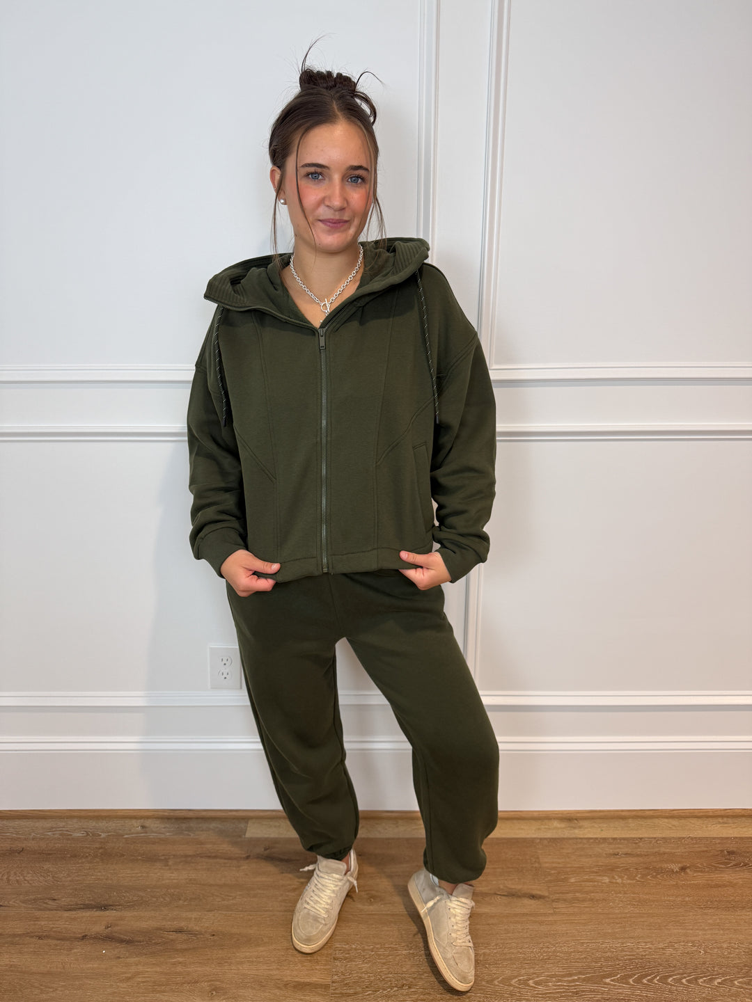SPANX boostup cotton fleece jogger