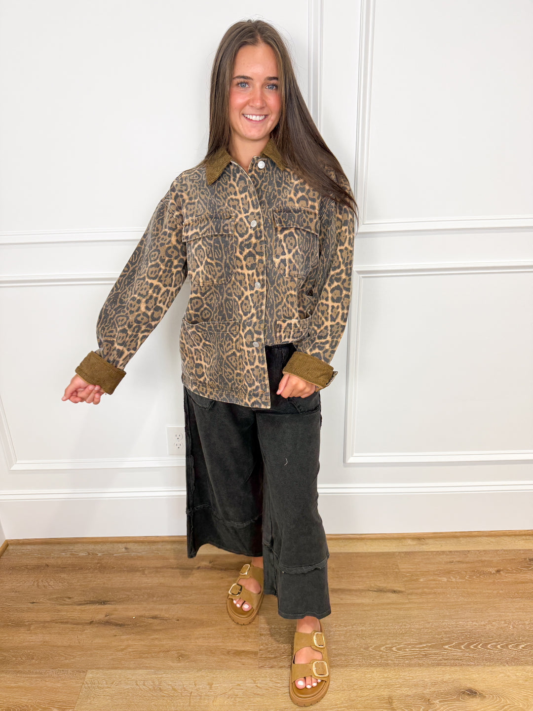 Free Spirit Leopard Jacket