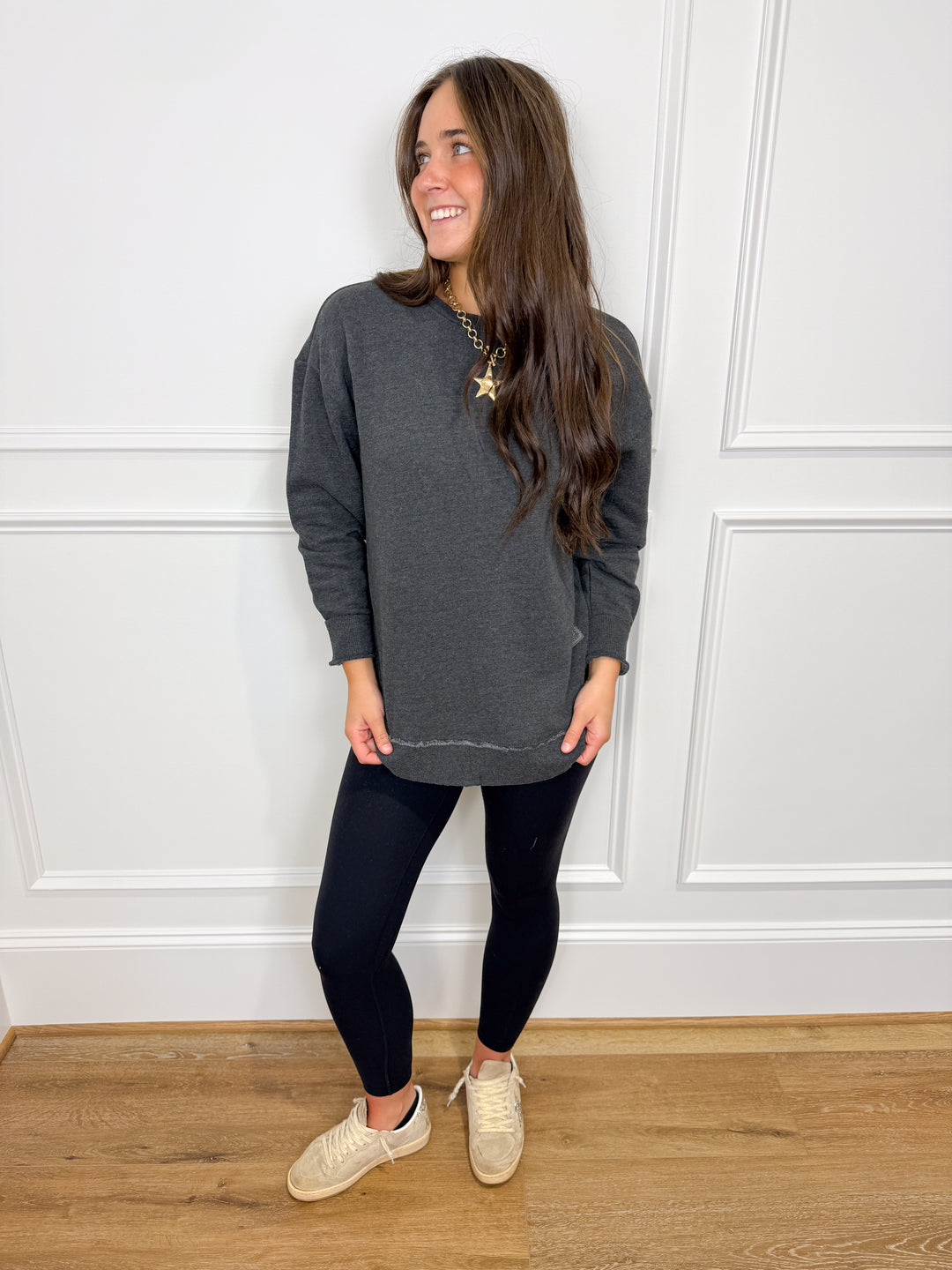 The Easygoing Hi-Lo Sweatshirt