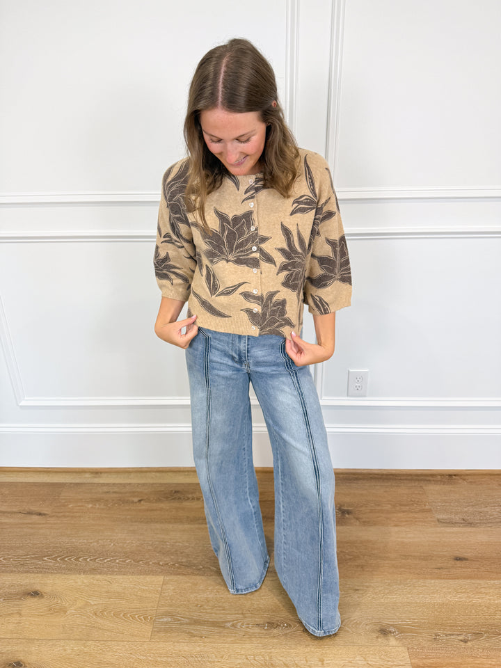 Z Supply Valor Floral Cardigan