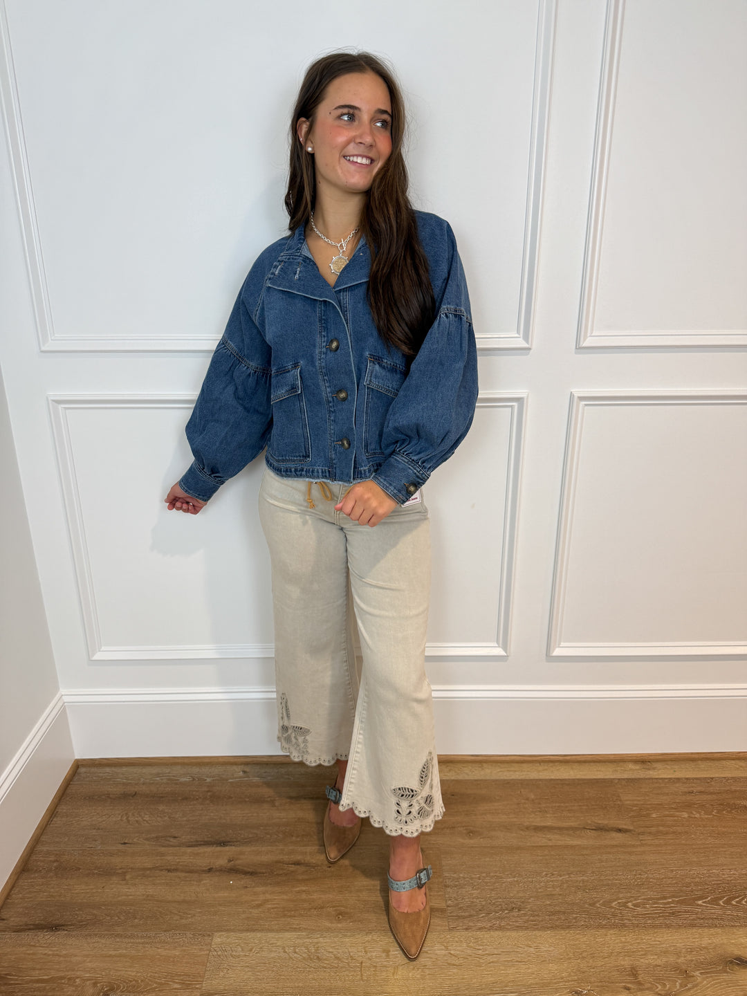 The Wildflower Denim Jacket