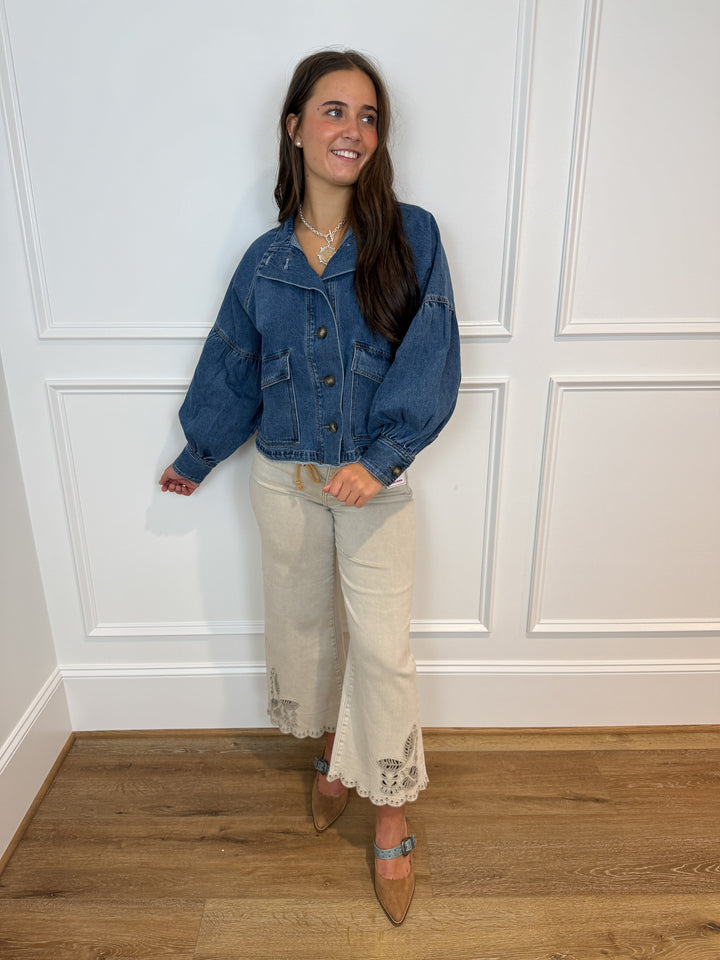 The Wildflower Denim Jacket