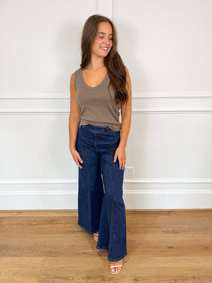 Z Supply Ellie V Neck Tank