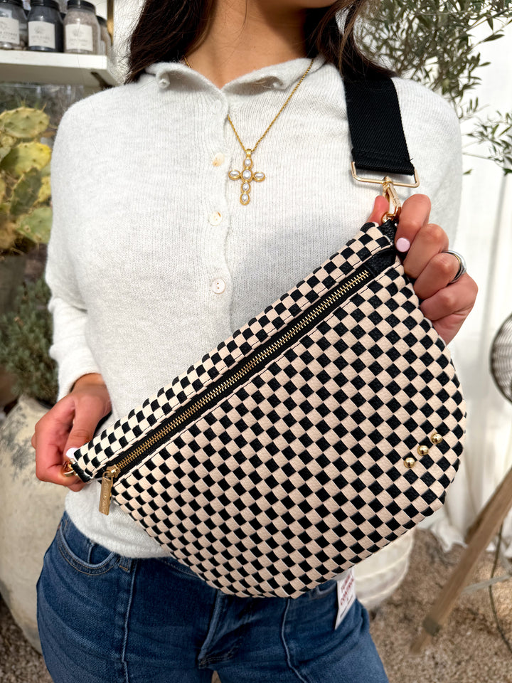 WESTLYN WOVEN BUM BAG