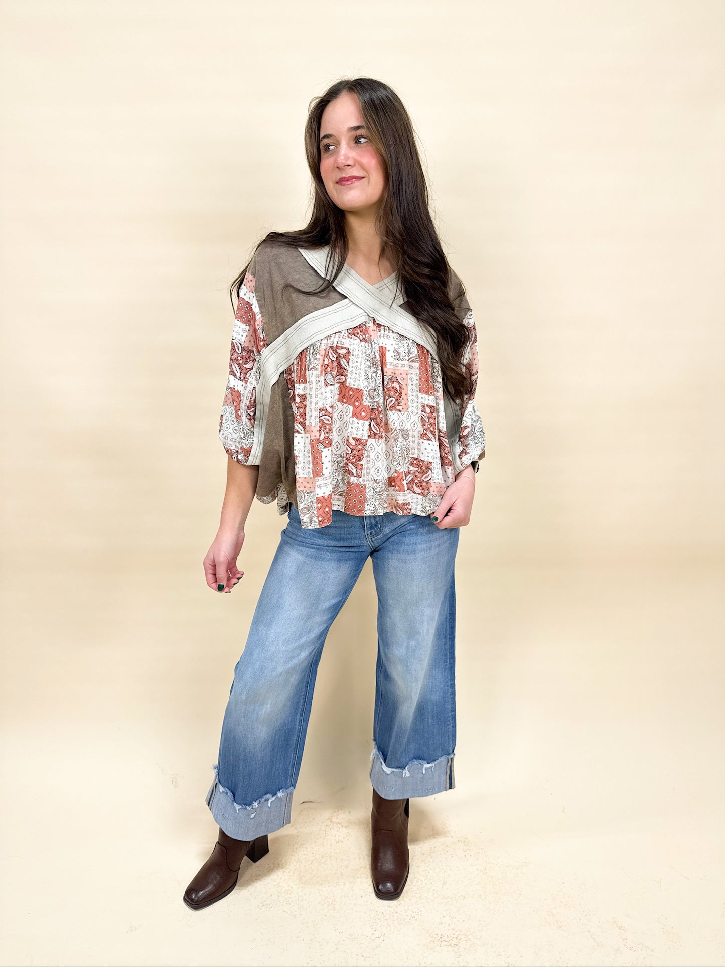 ROPING RODEO TOP