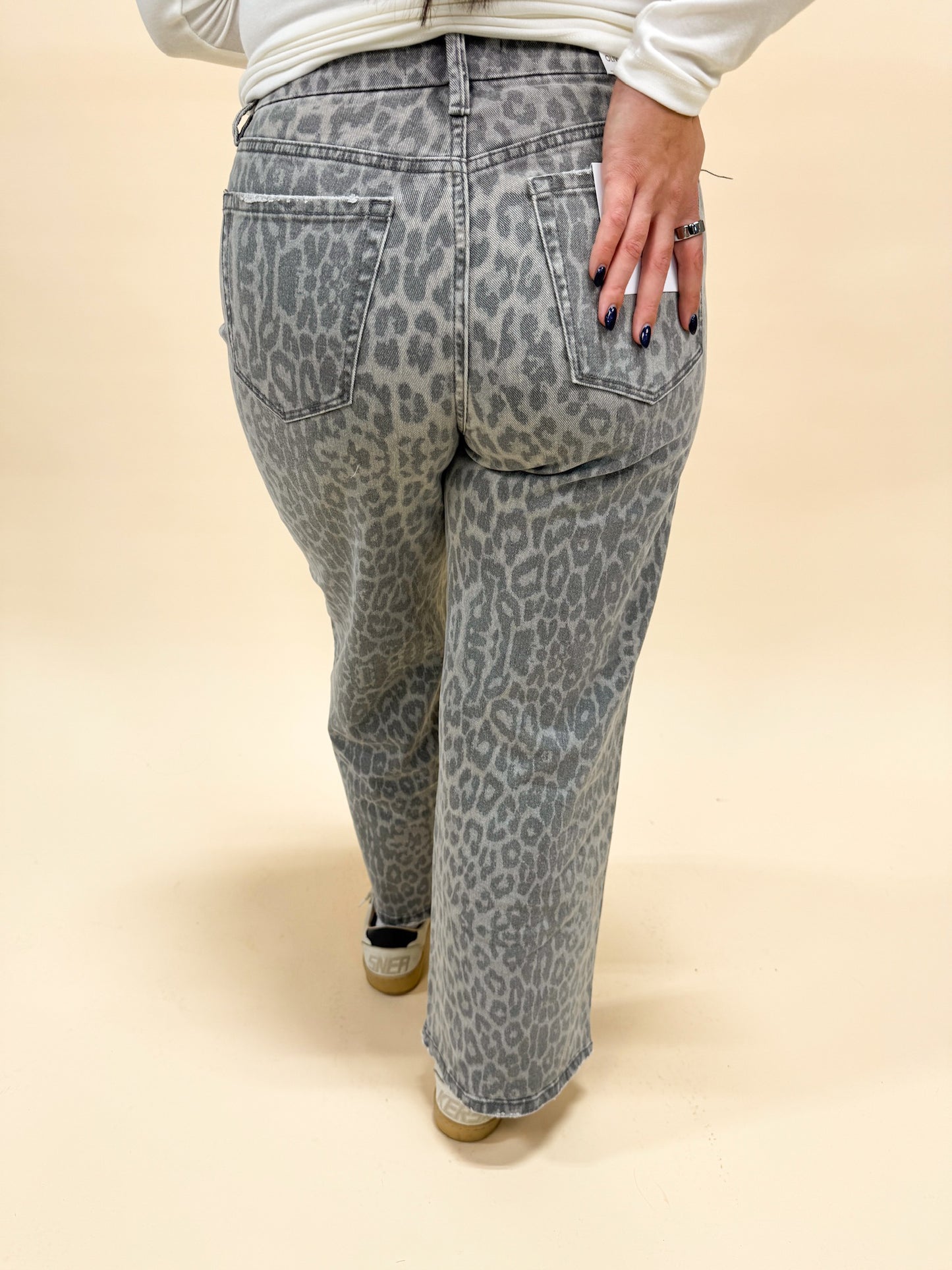 WILD SIDE WIDE LEG JEANS