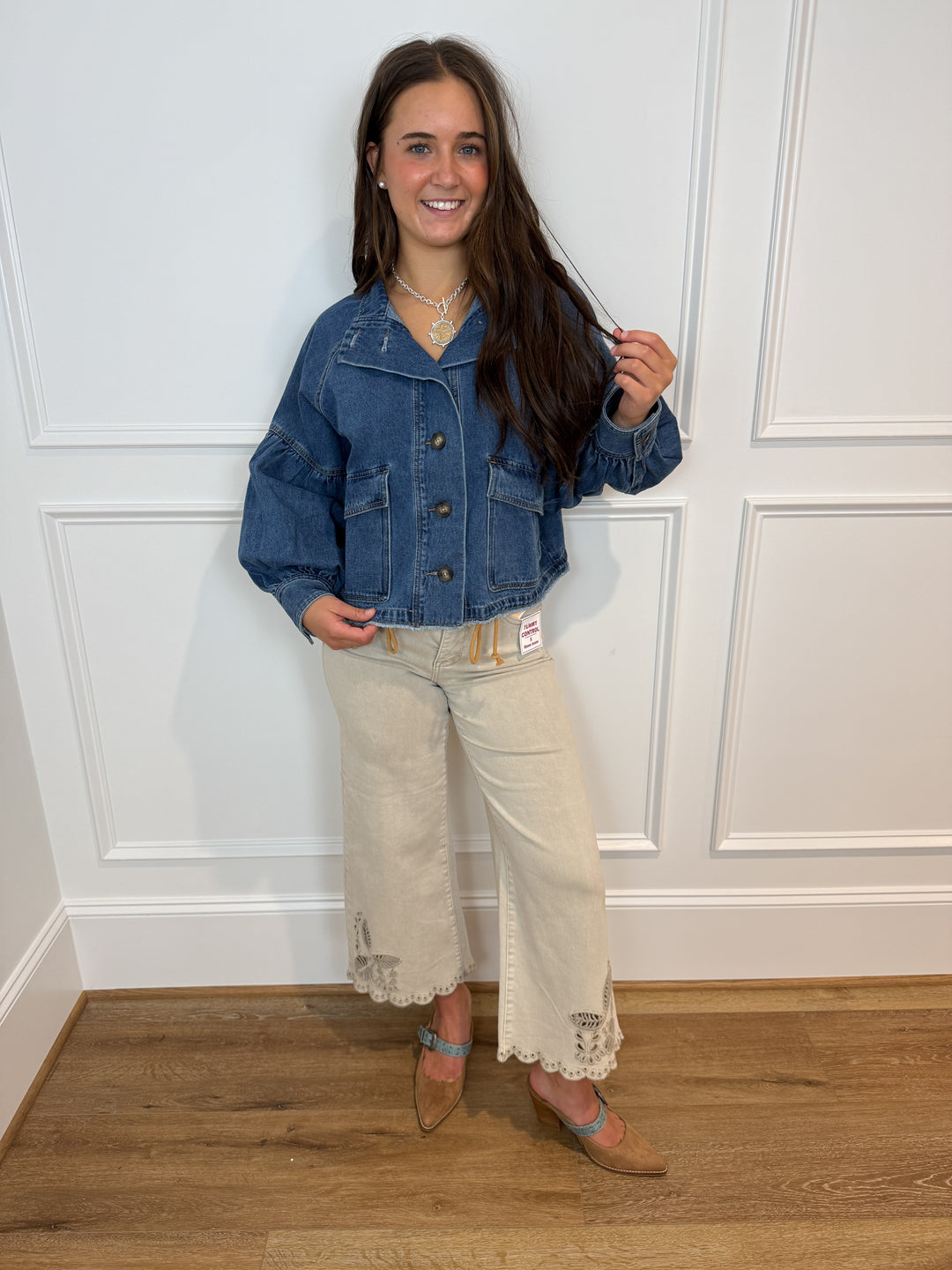 The Wildflower Denim Jacket