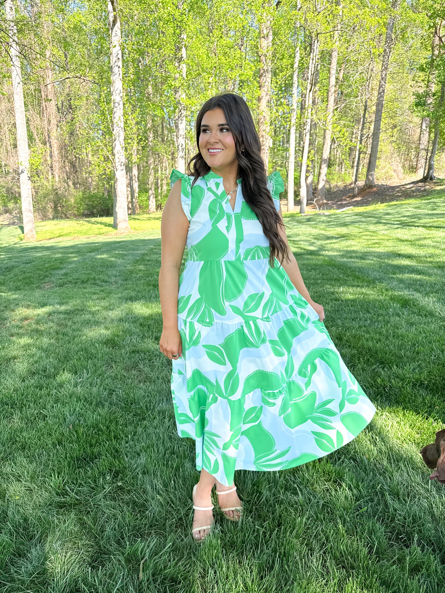 TROPICAL FOREST DRESS