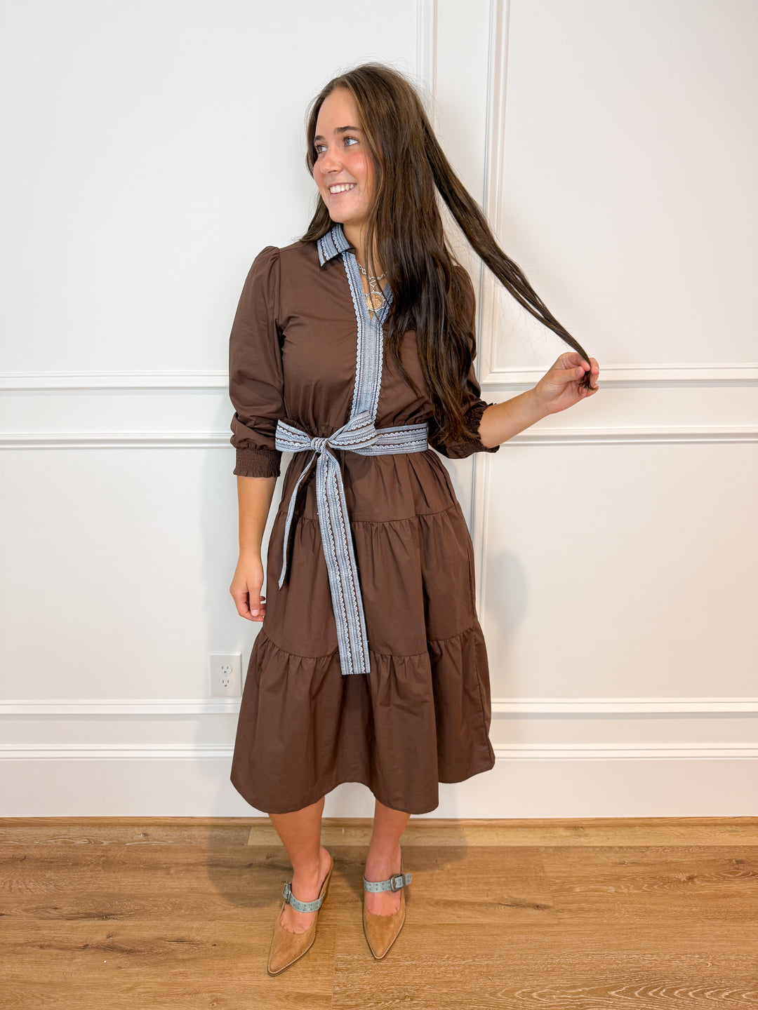 Saddle &amp; Stitch Tiered Dress