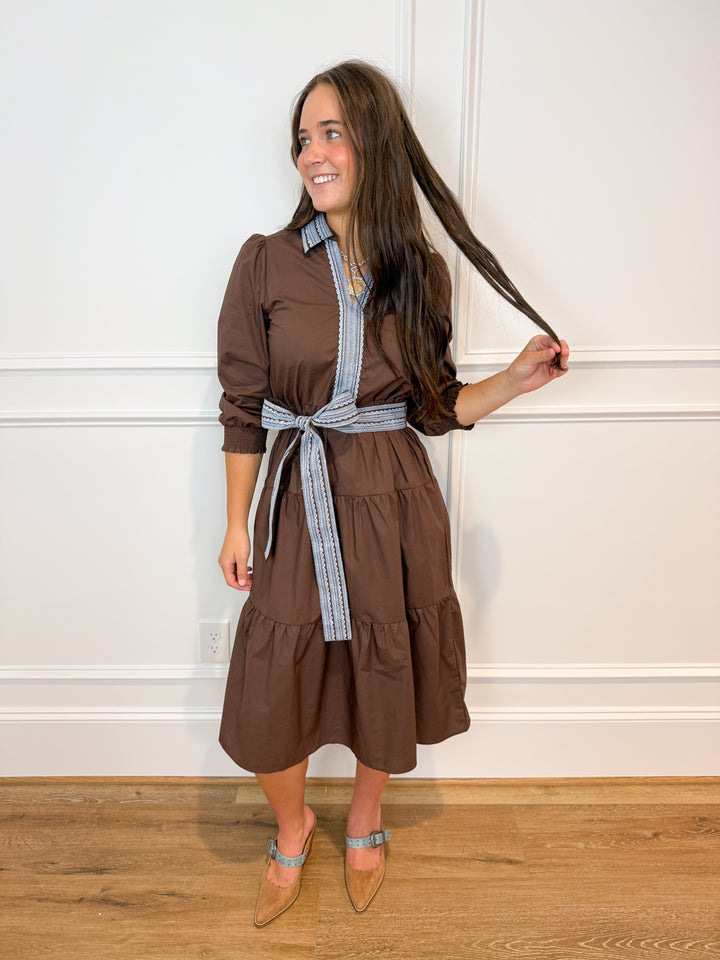 Saddle &amp; Stitch Tiered Dress