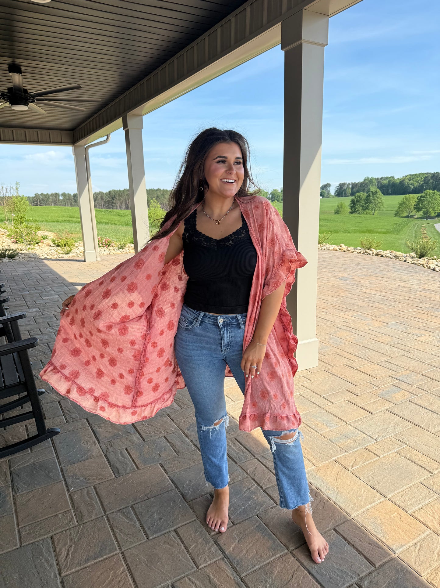 Floral Delight Kimono