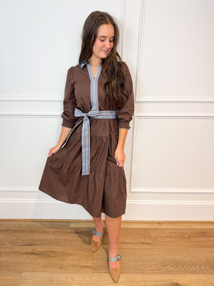 Saddle &amp; Stitch Tiered Dress