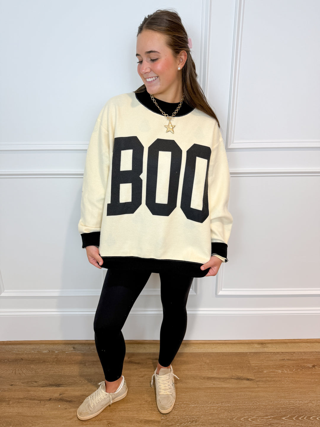 SPOOKY BOO SWEATER
